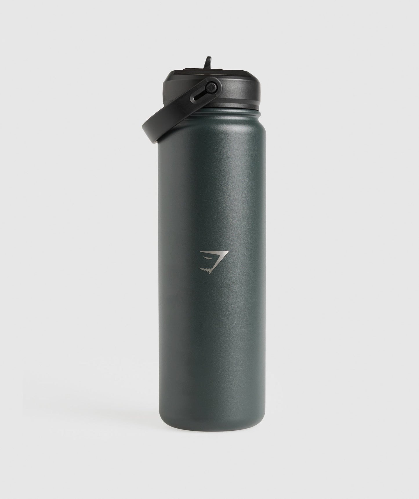 Gymshark Metal Insulated Straw Bottle 24oz - Slate Teal