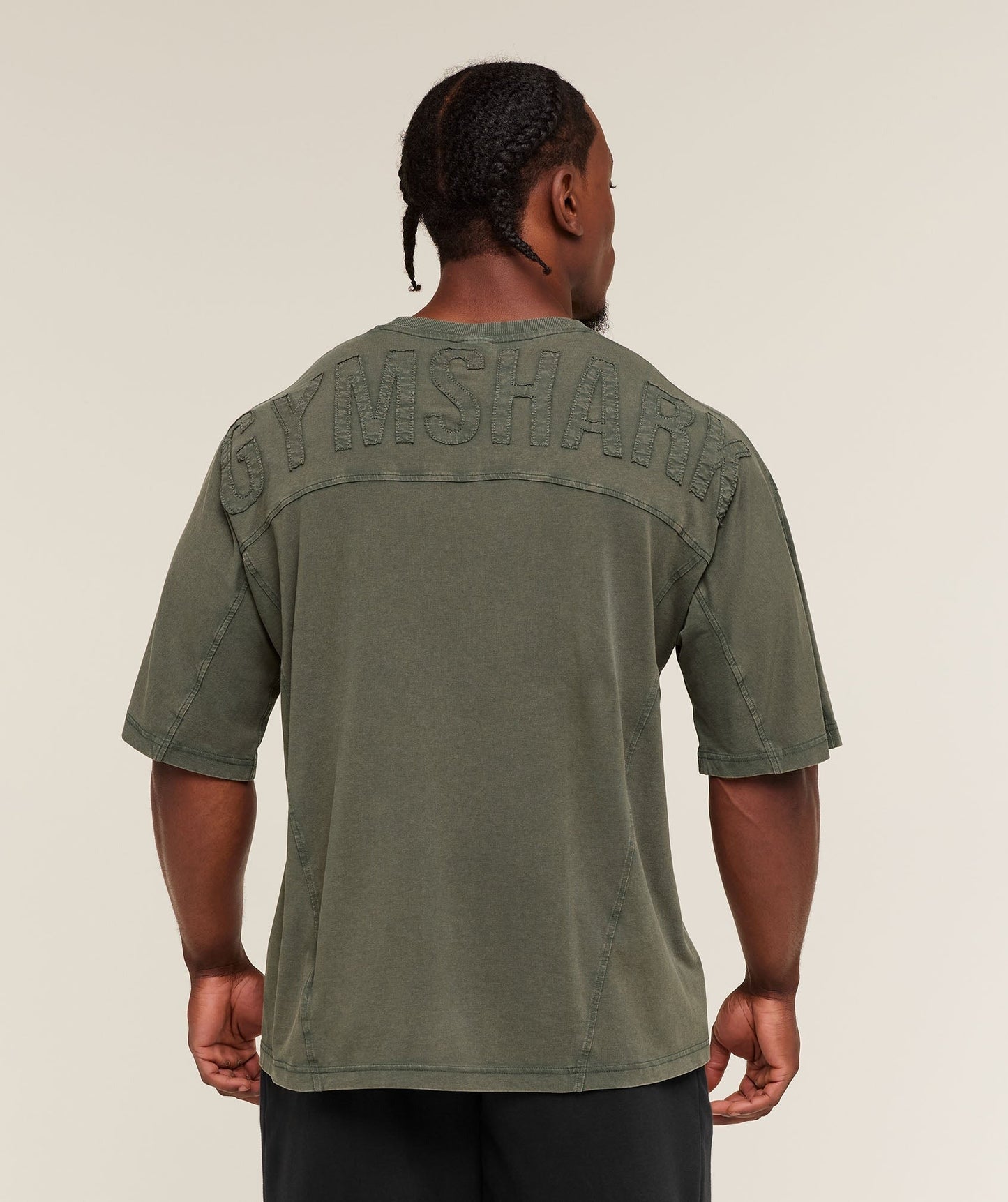 Gymshark Power Washed T-Shirt - GS Strength Green