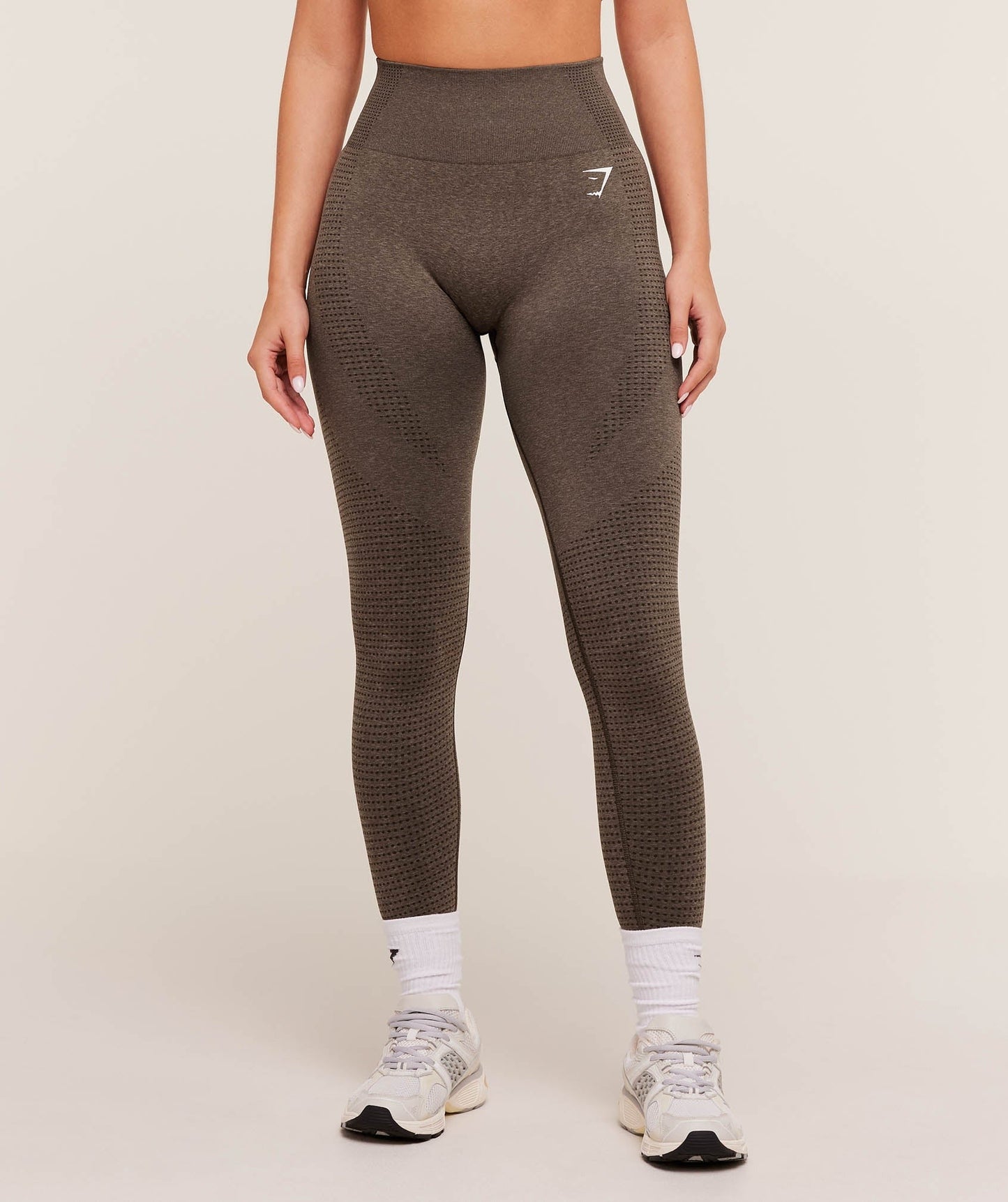 Gymshark Vital Seamless 2.0 Leggings - Penny Brown Marl