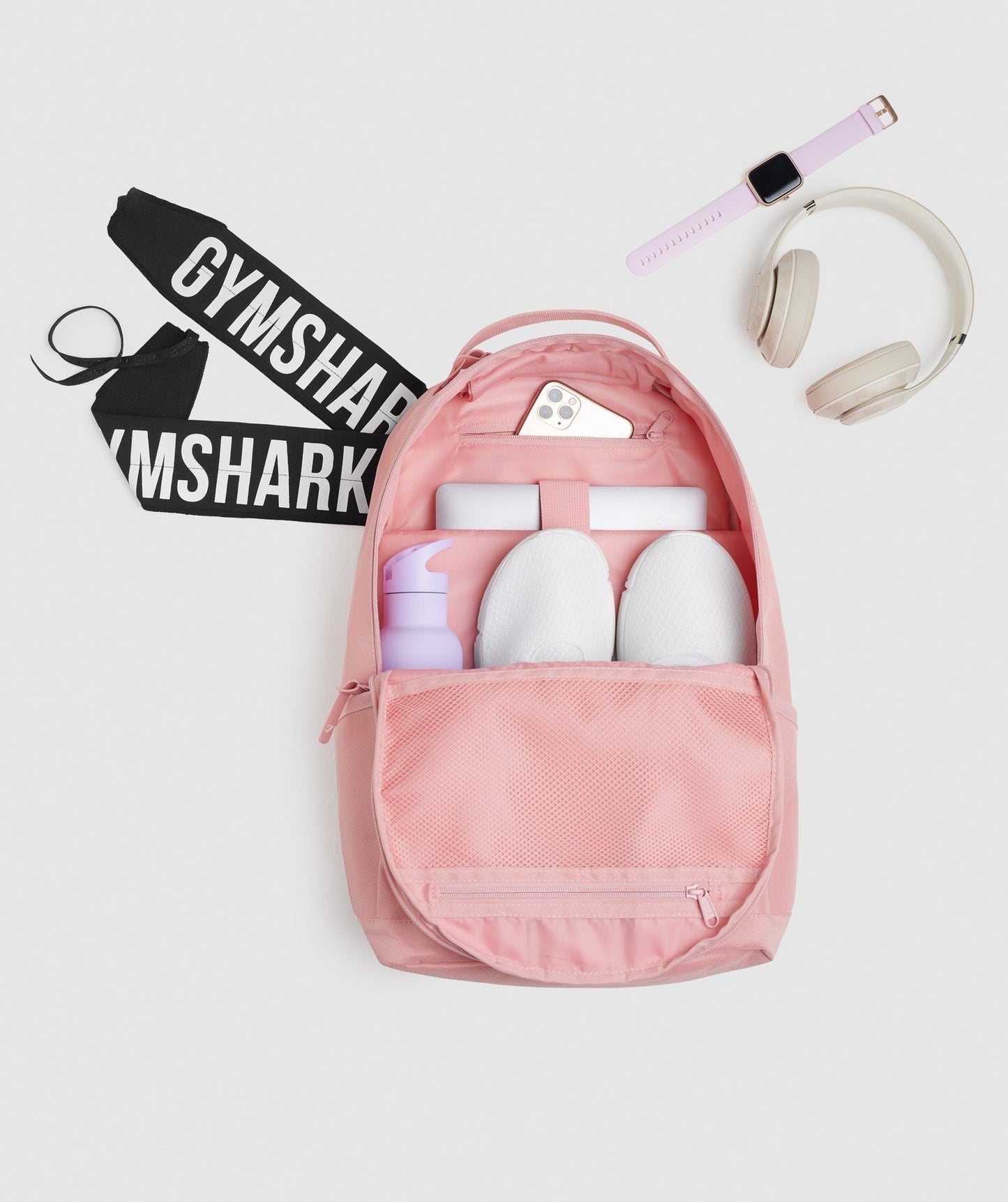 Gymshark Taped Backpack - Pink