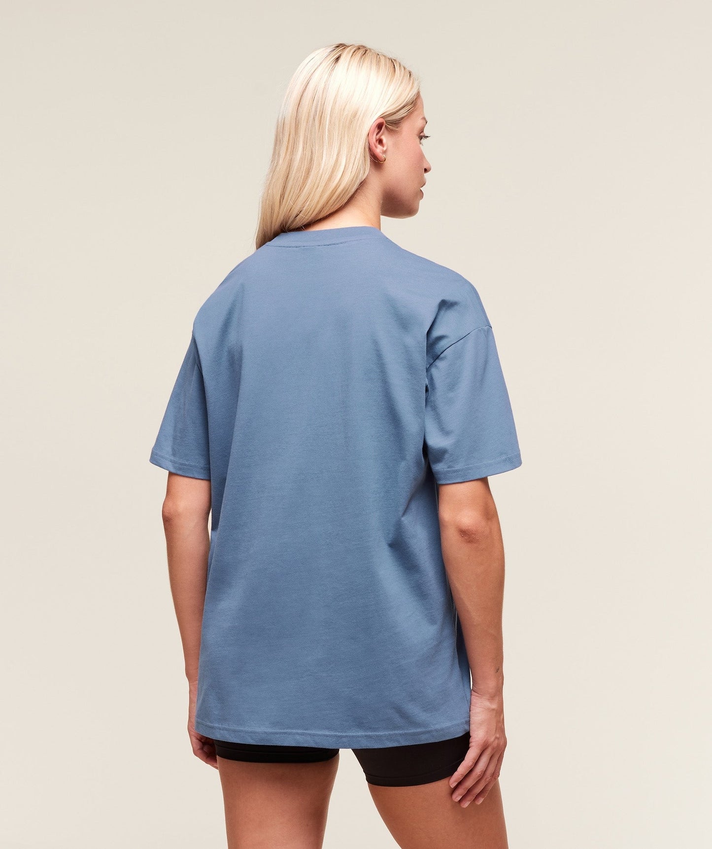 Gymshark Training Oversized T-Shirt - Worn Blue