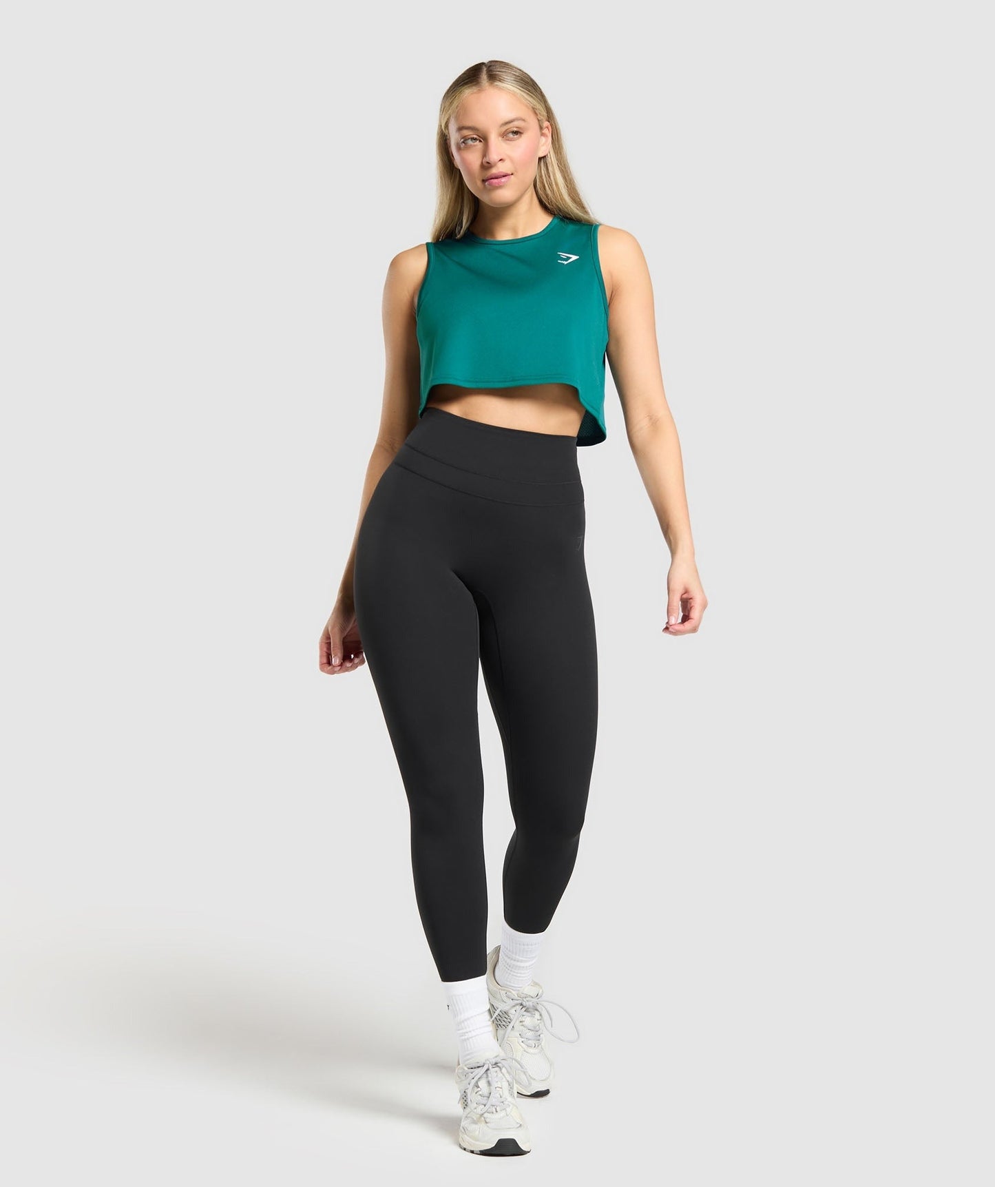 Gymshark Training Crop Tank - Functional Teal