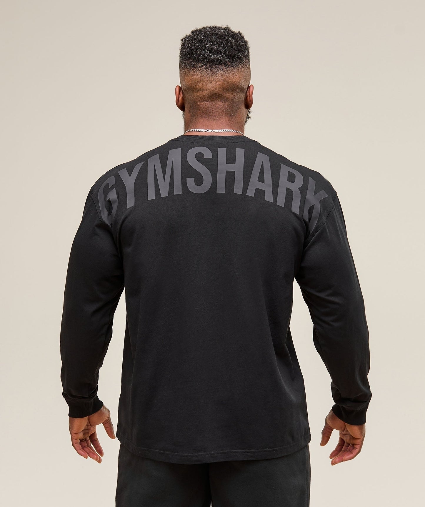 Gymshark Power Long Sleeve T-Shirt - Black