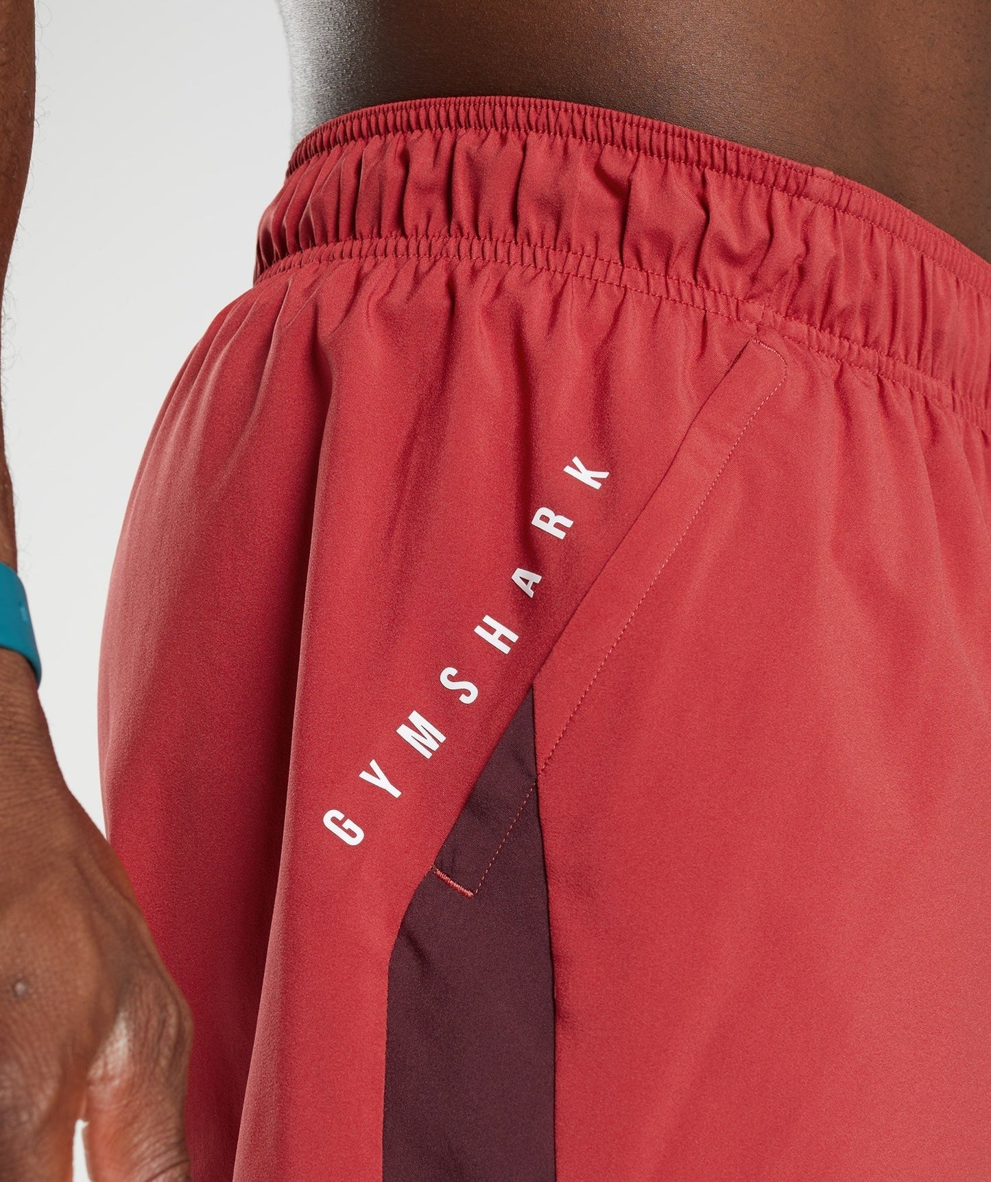 Gymshark Sport 5" Short - Salsa Red/ Baked Maroon