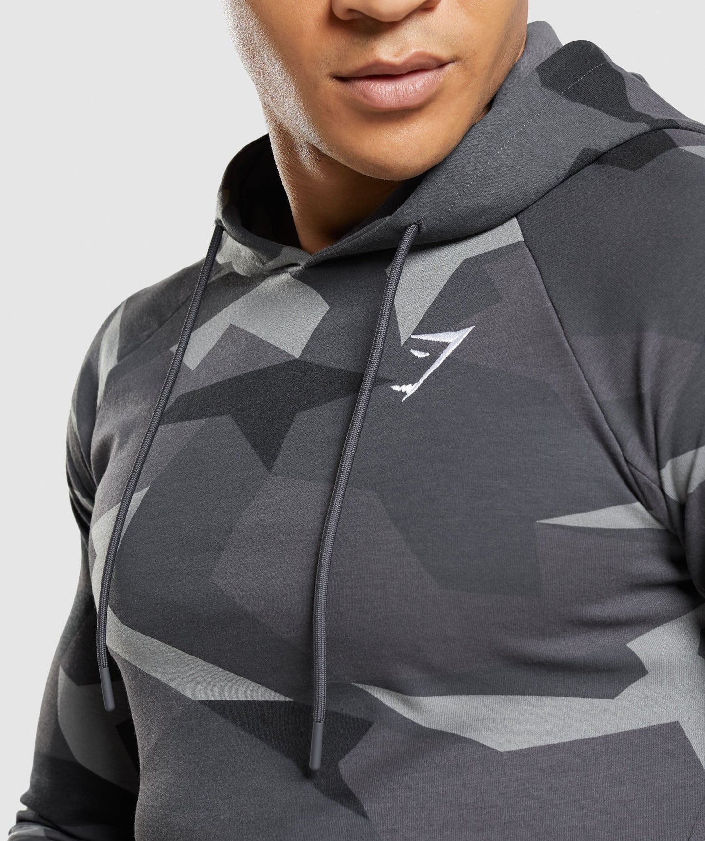 Gymshark Critical Hoodie - Black Print