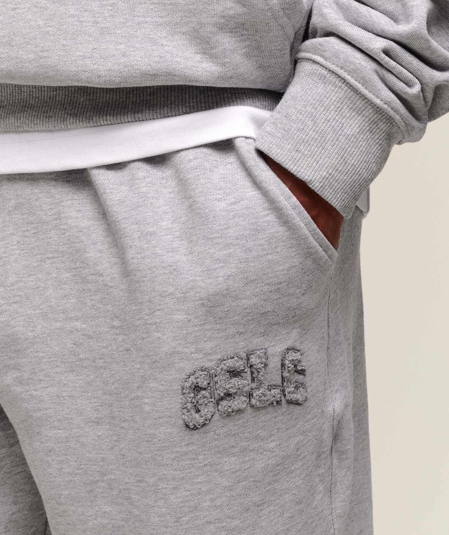 Gymshark GSLC Joggers - Light Grey Core Marl