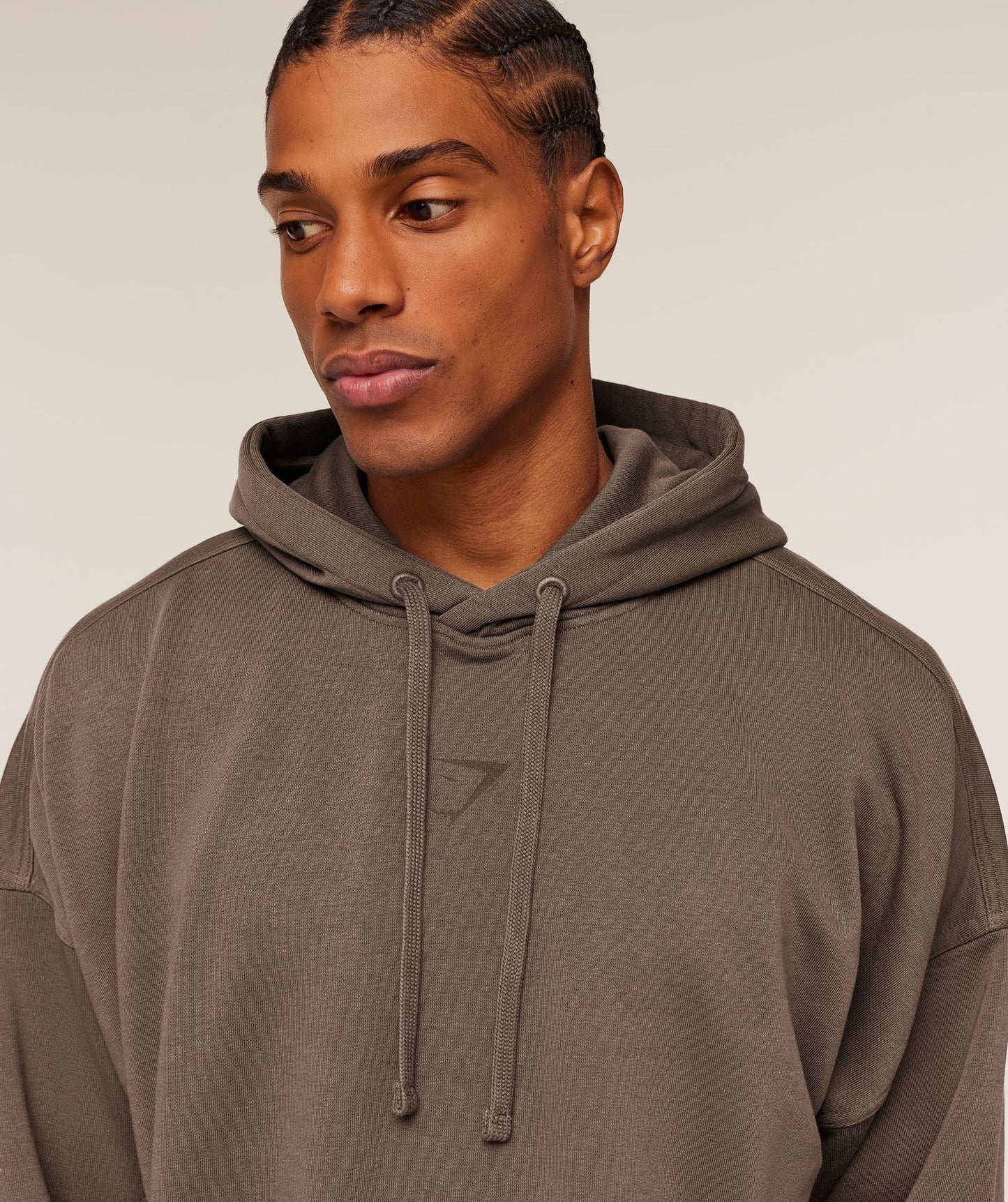 Gymshark Power Oversized Hoodie - Soft Brown