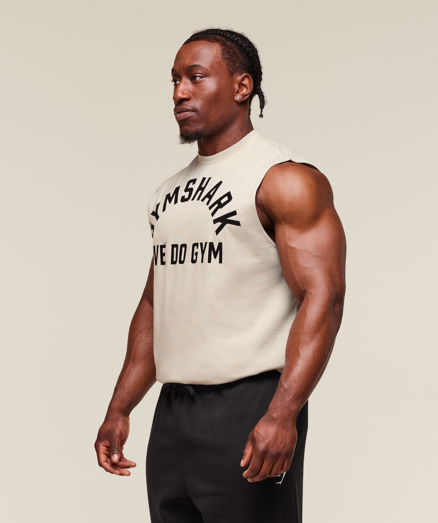 Gymshark We Do Gym Tank - Pebble Grey