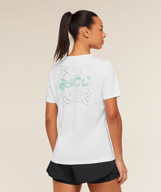 Gymshark Graphic Short Sleeve T-Shirt - GS White