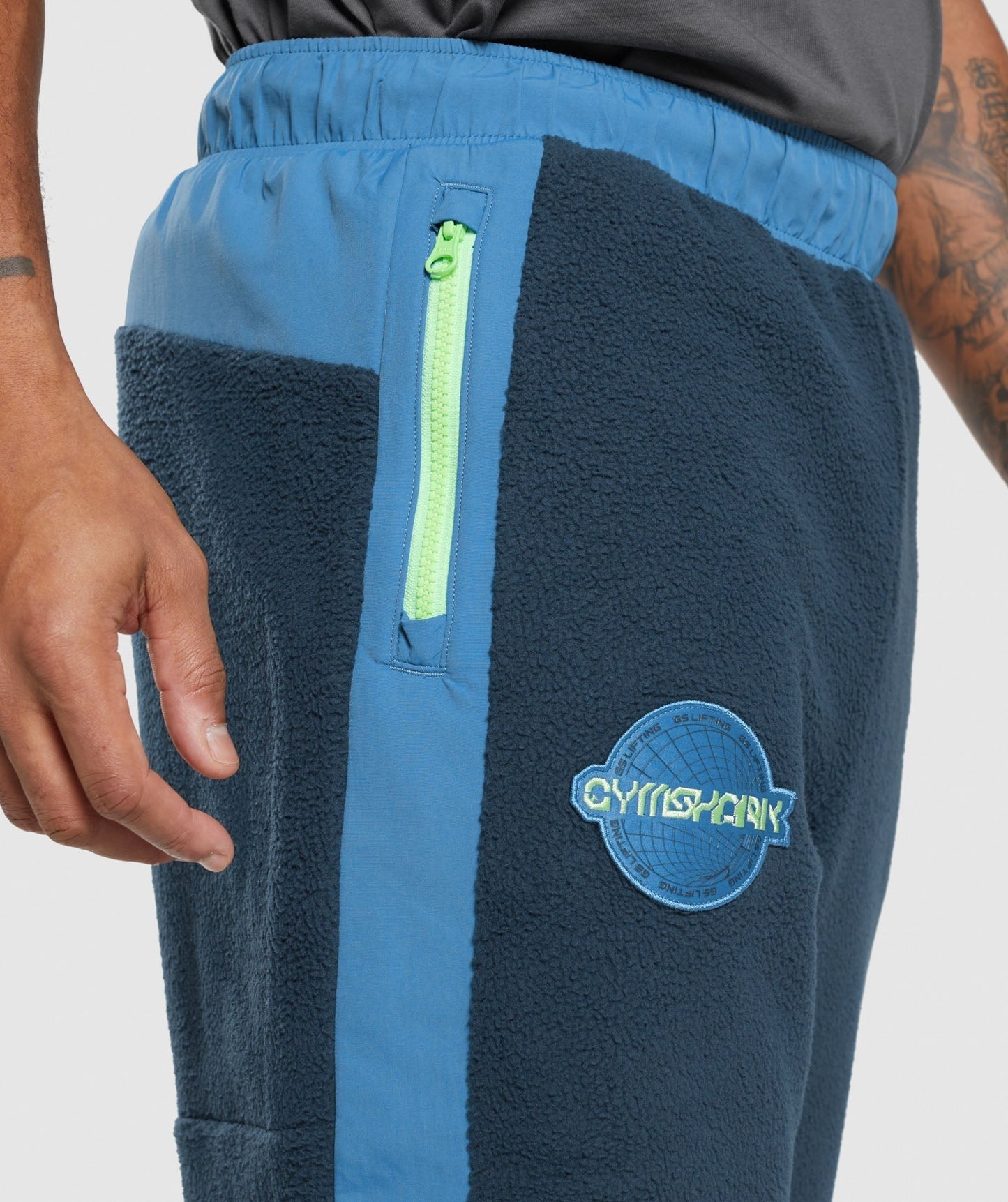 Gymshark Vibes Joggers - Navy/Lakeside Blue