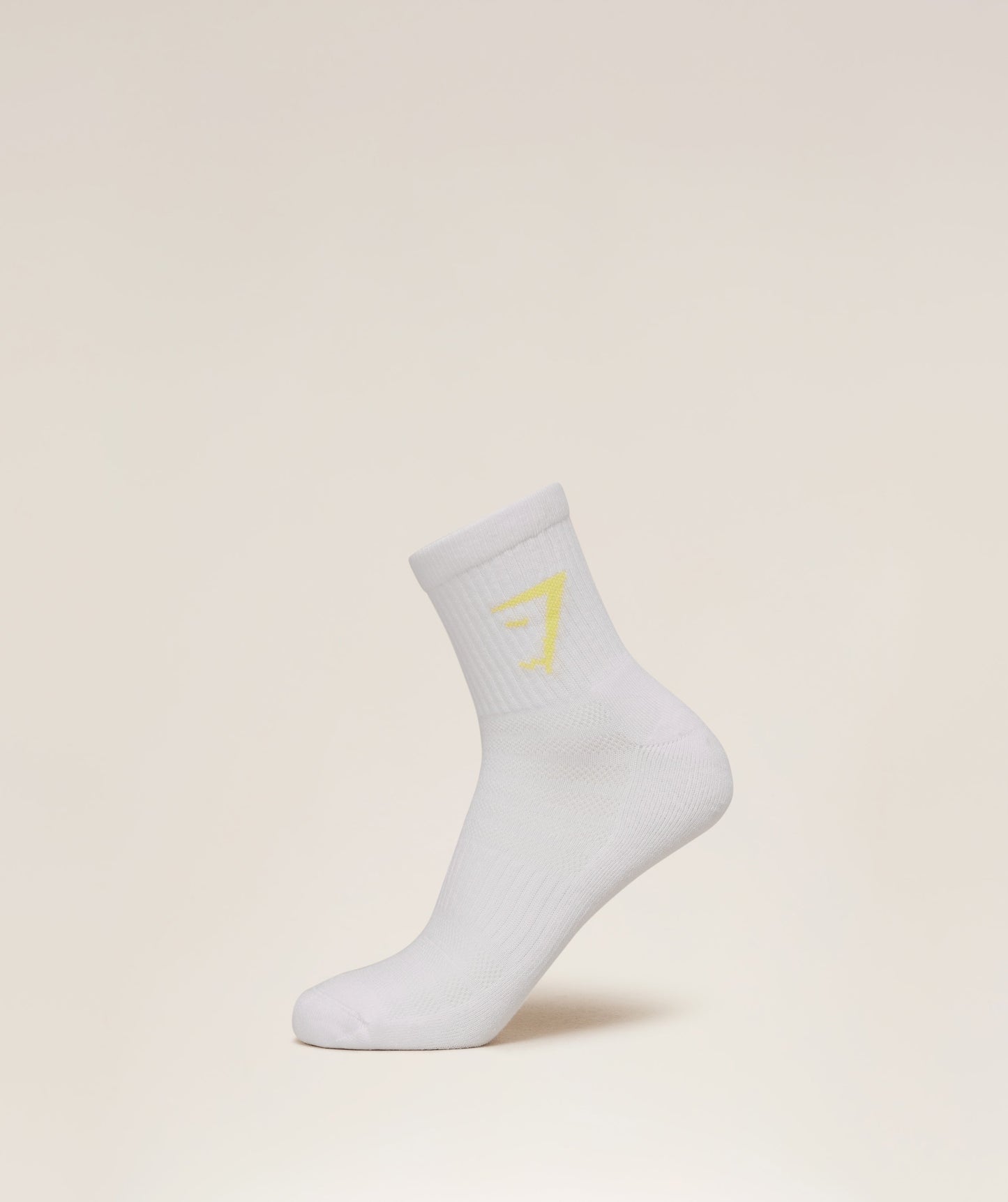 Gymshark Midi 3pk Socks - Lift Green/Worn Blue/Sorbet Yellow