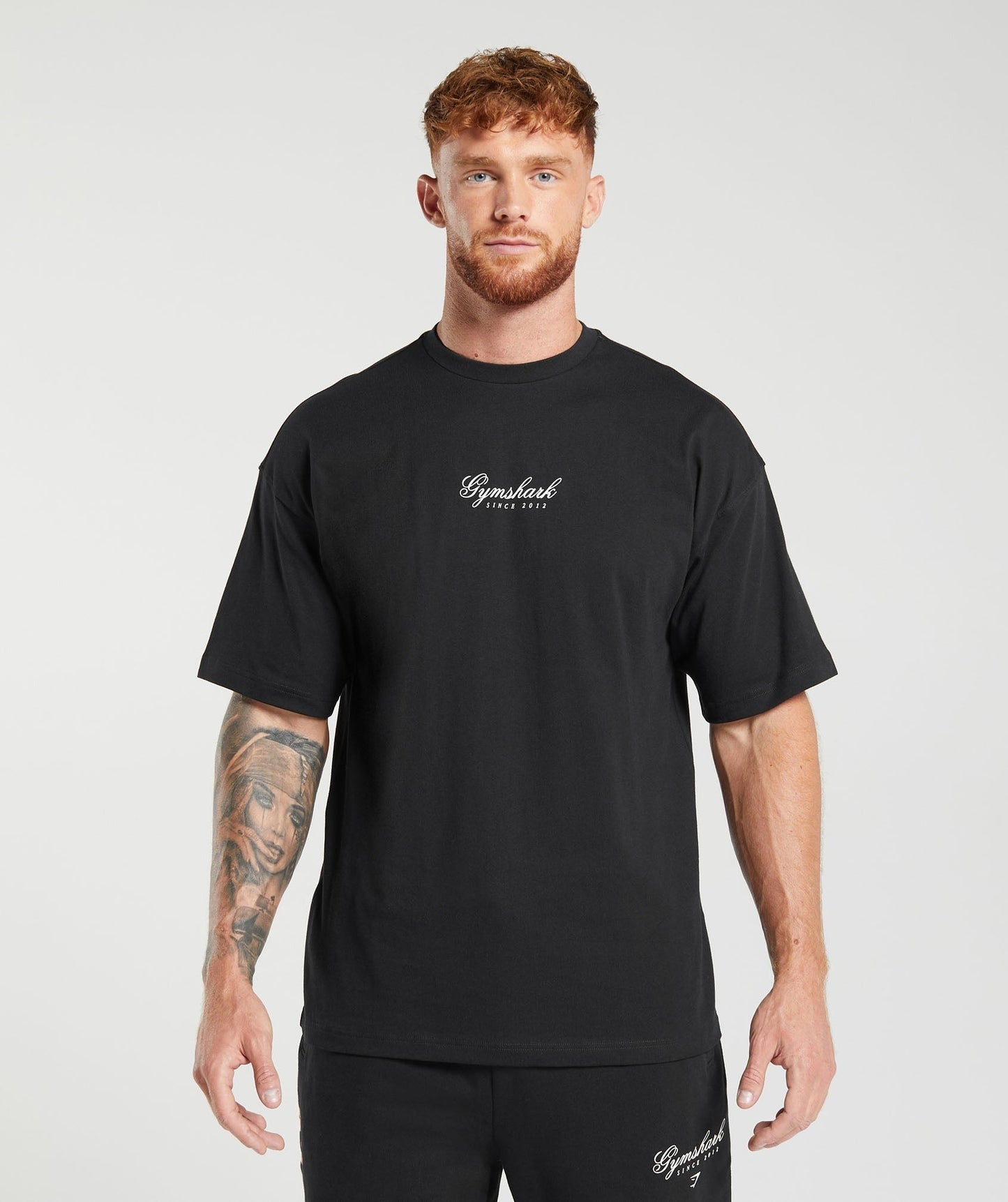 Gymshark Athletic Department T-Shirt - Black