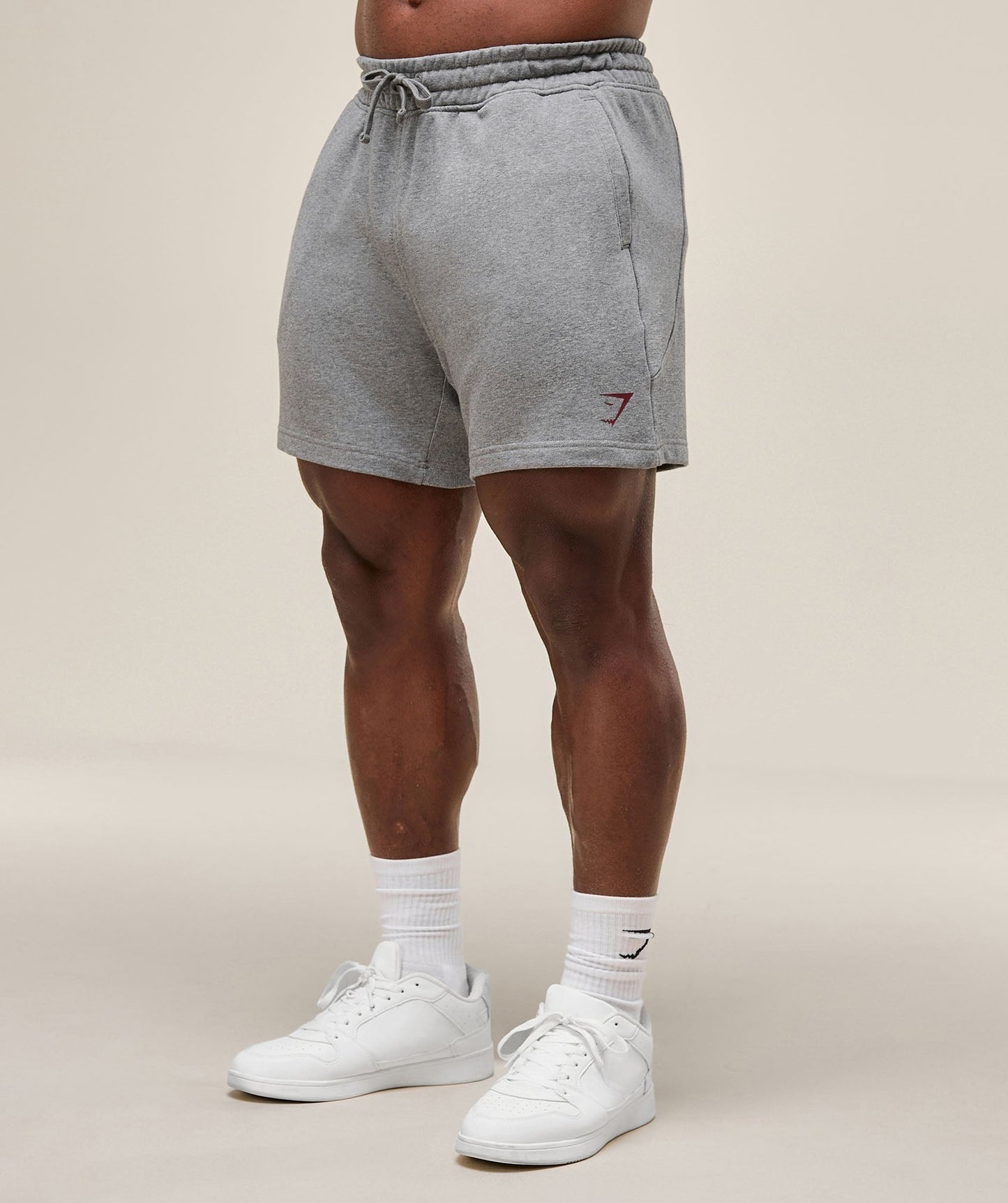 Gymshark Power 5" Shorts - Charcoal Core Marl
