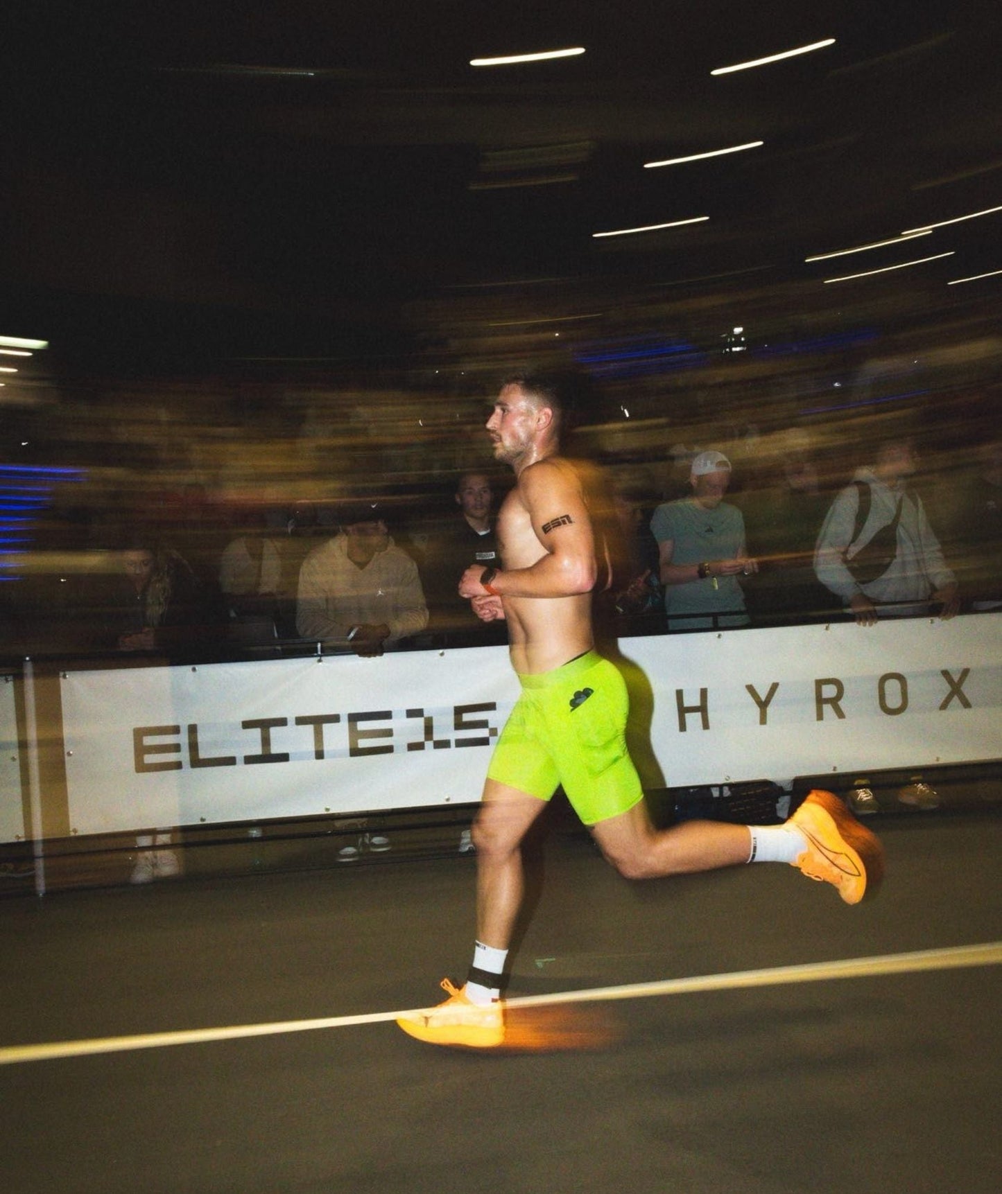 Gymshark Element Baselayer Half Tight - Zest Green