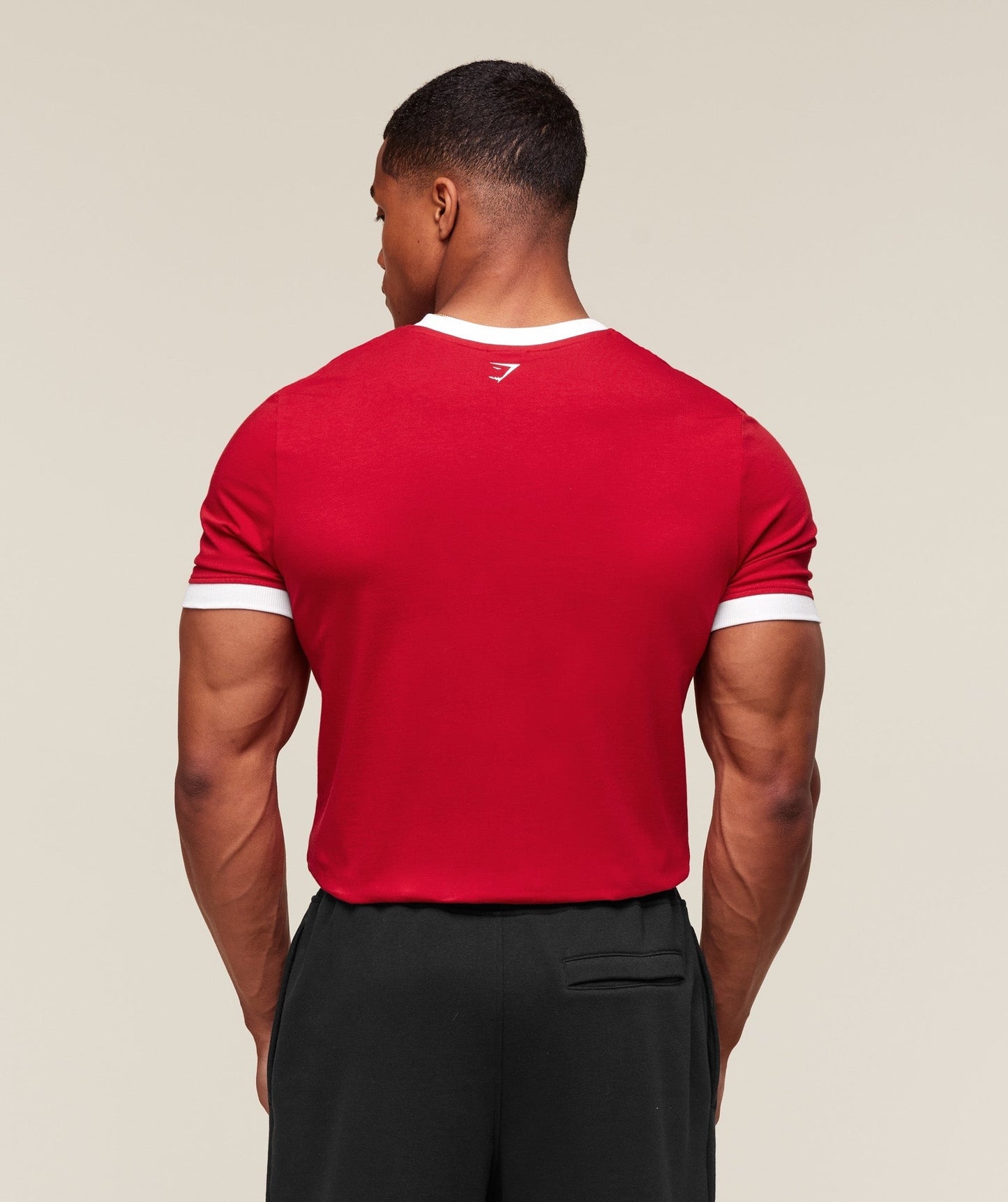 Gymshark GSLC Ringer T-Shirt - Conditioning Red