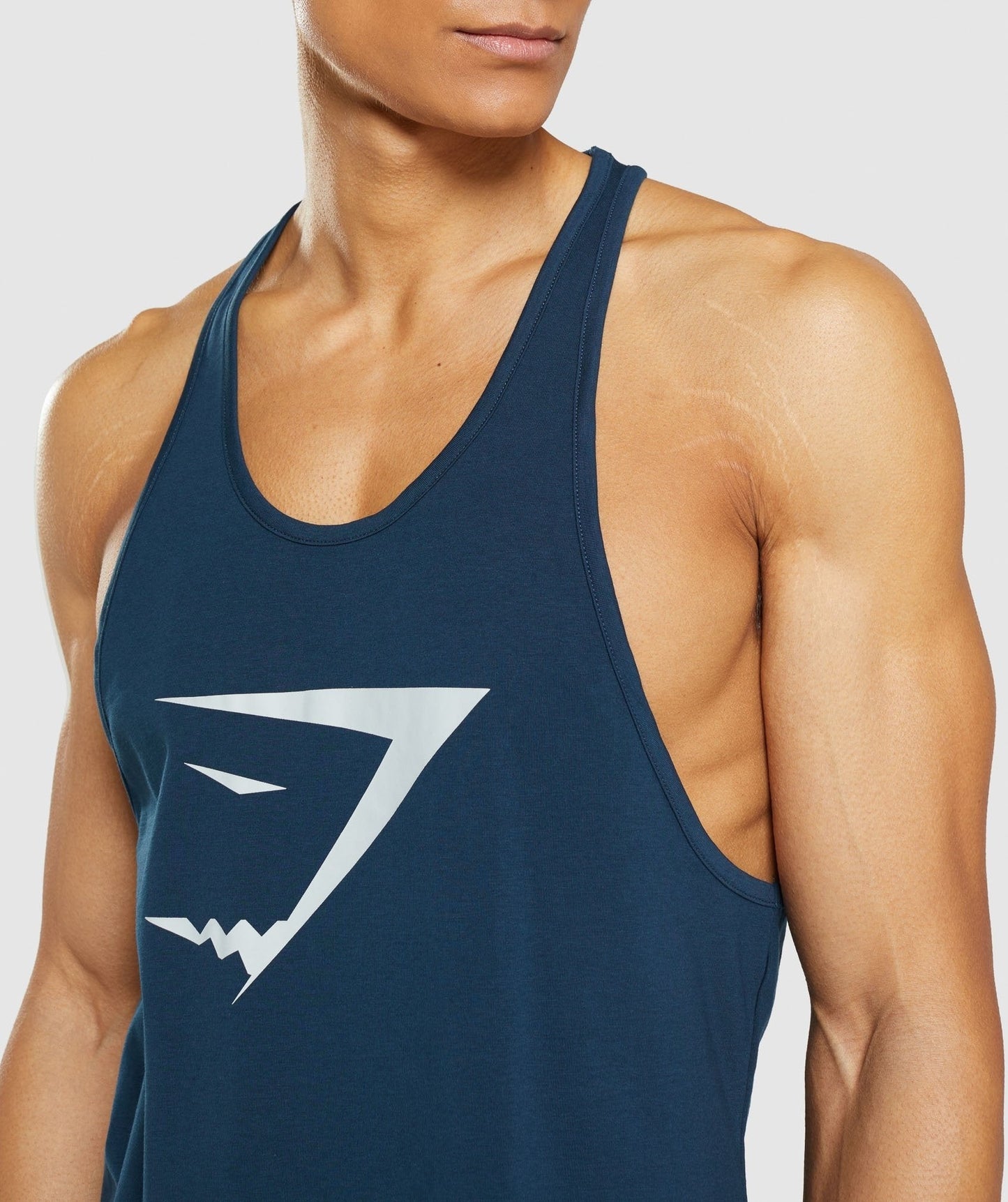 Gymshark Sharkhead Infill Stringer - Navy