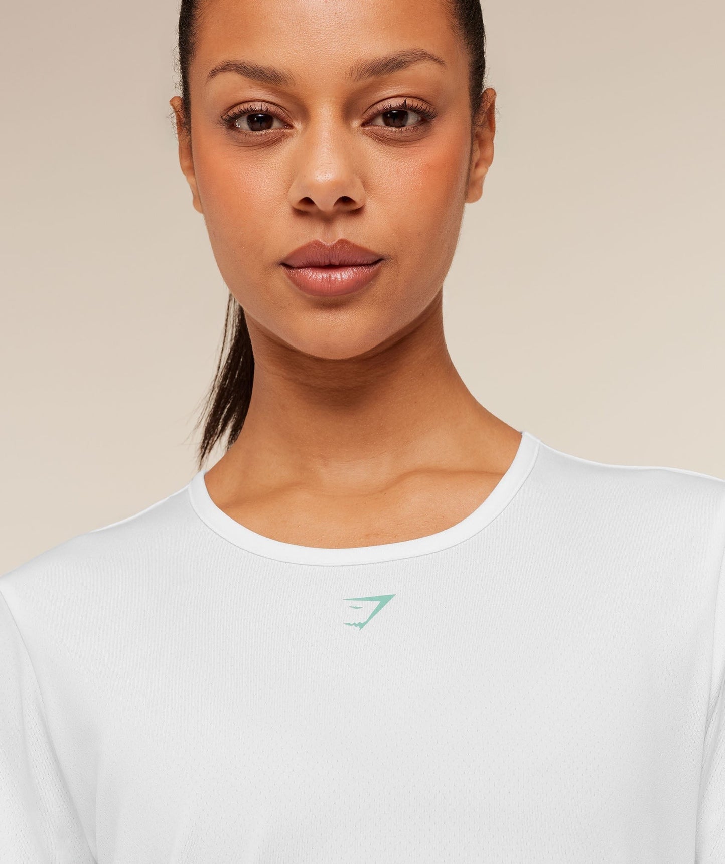 Gymshark Graphic Short Sleeve T-Shirt - GS White