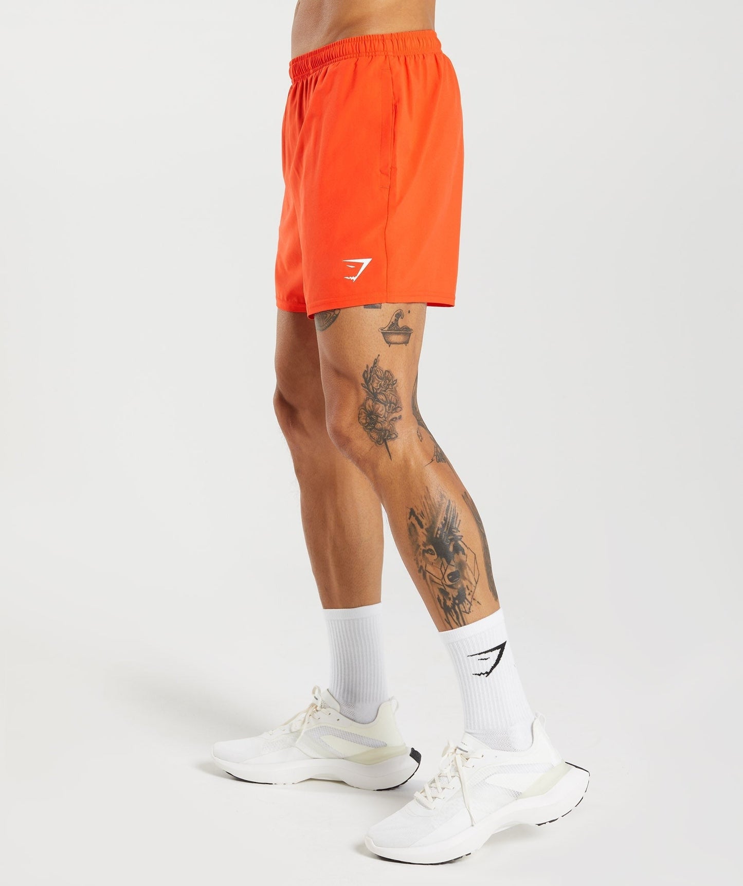 Gymshark Arrival 5" Shorts - Pepper Red