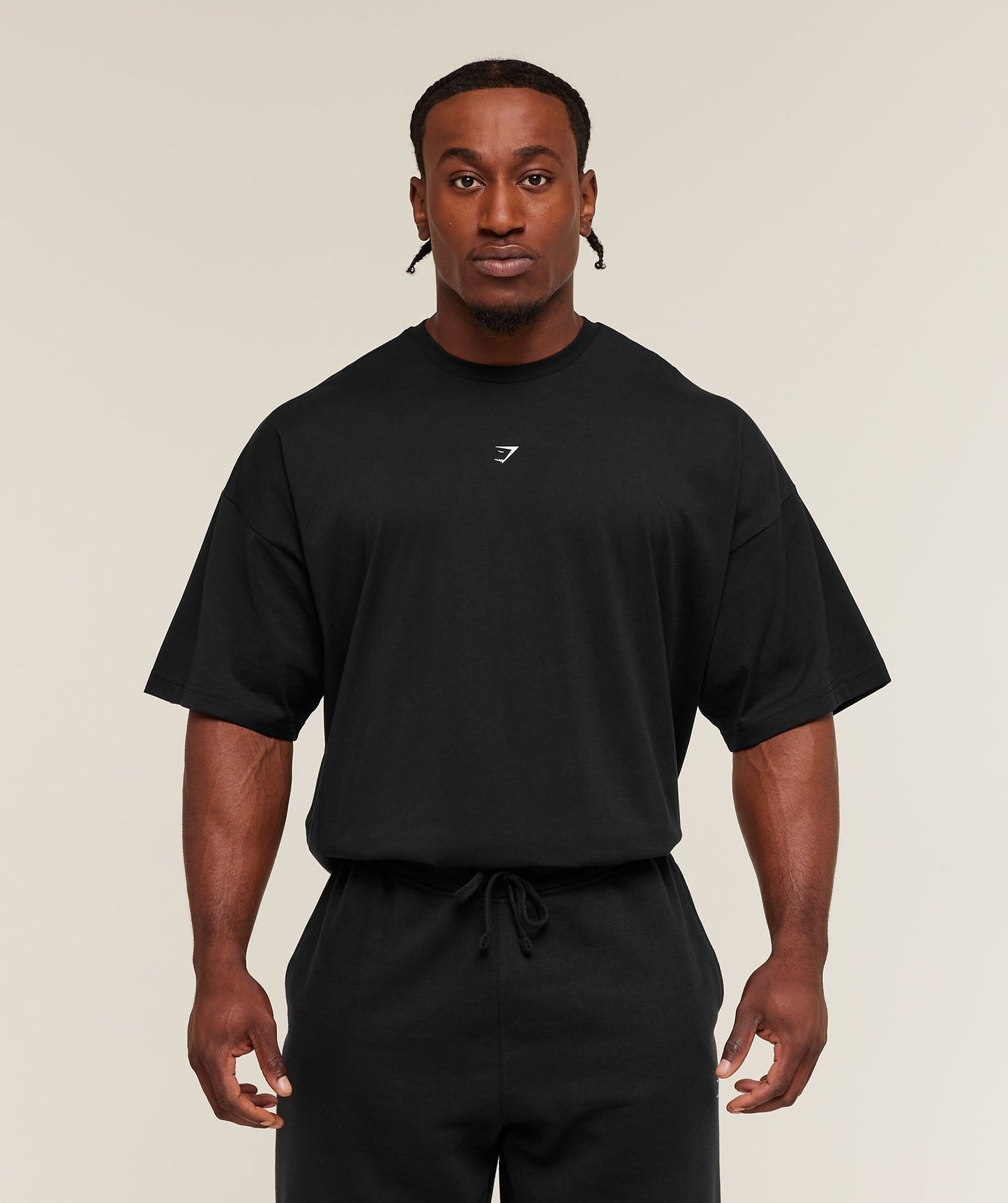 Gymshark Olympia Oversized T-Shirt - GS Black