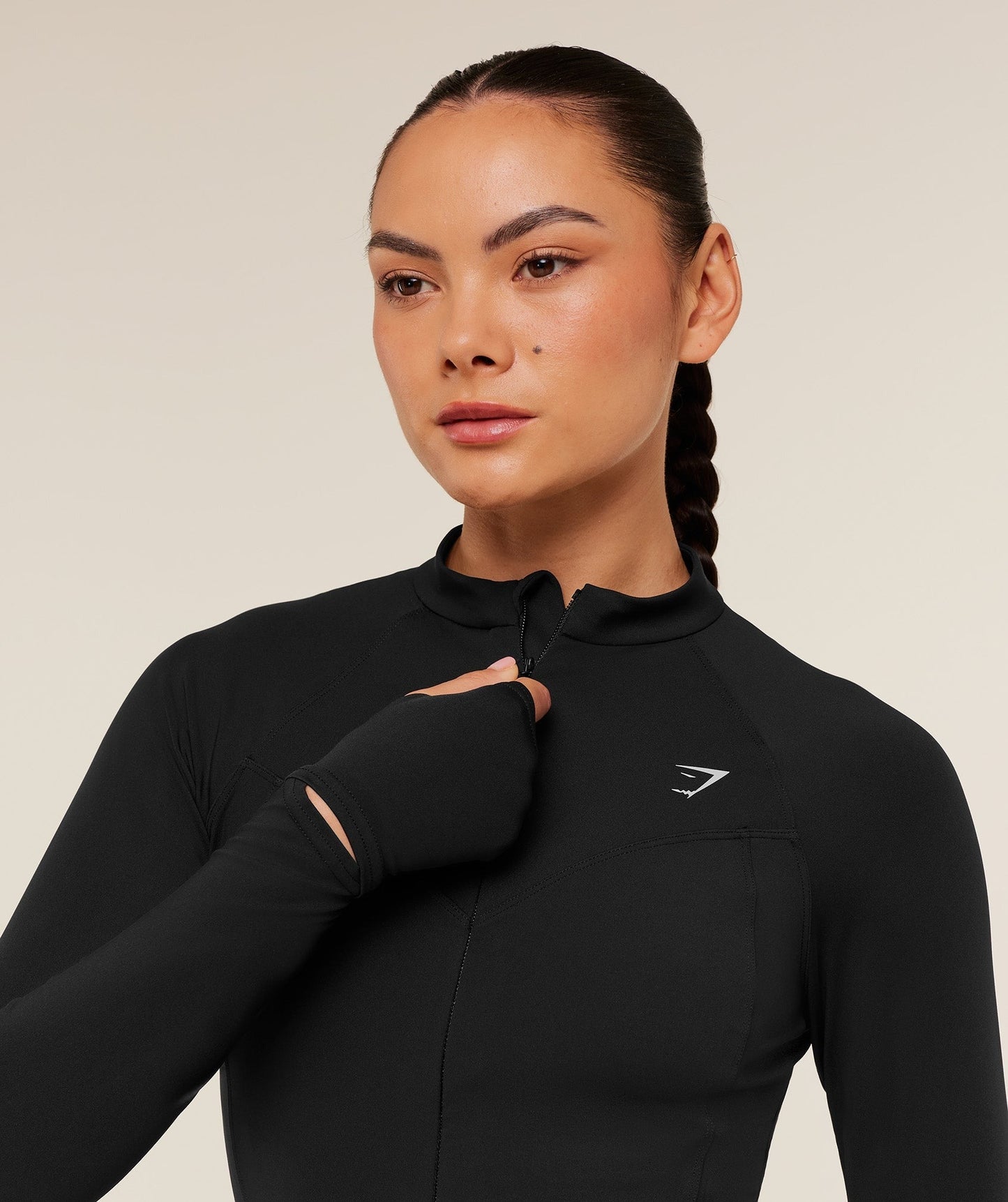 Gymshark Running Full Zip Jacket - Black