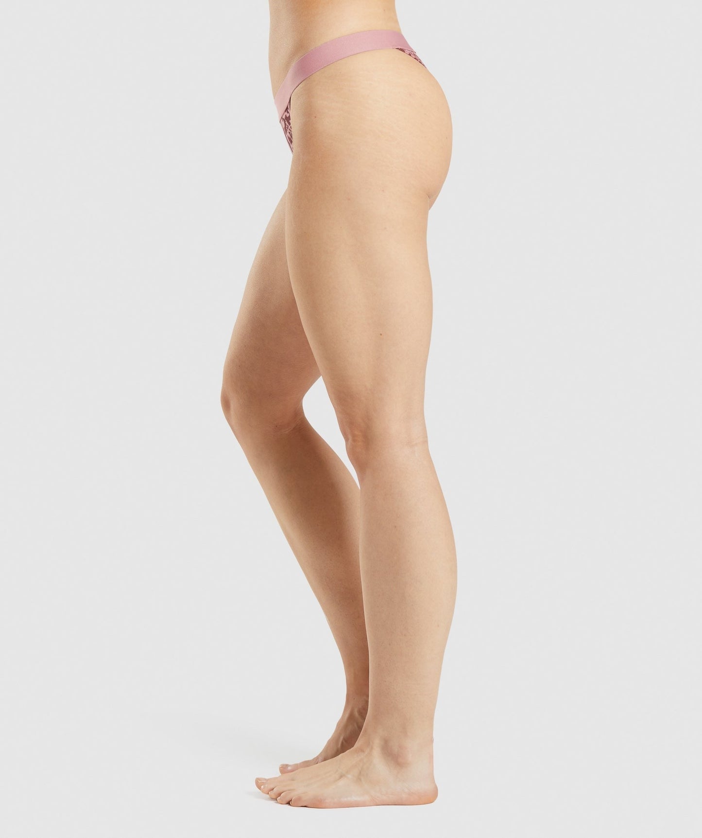 Gymshark Cotton High Rise Thong - Alice Pink