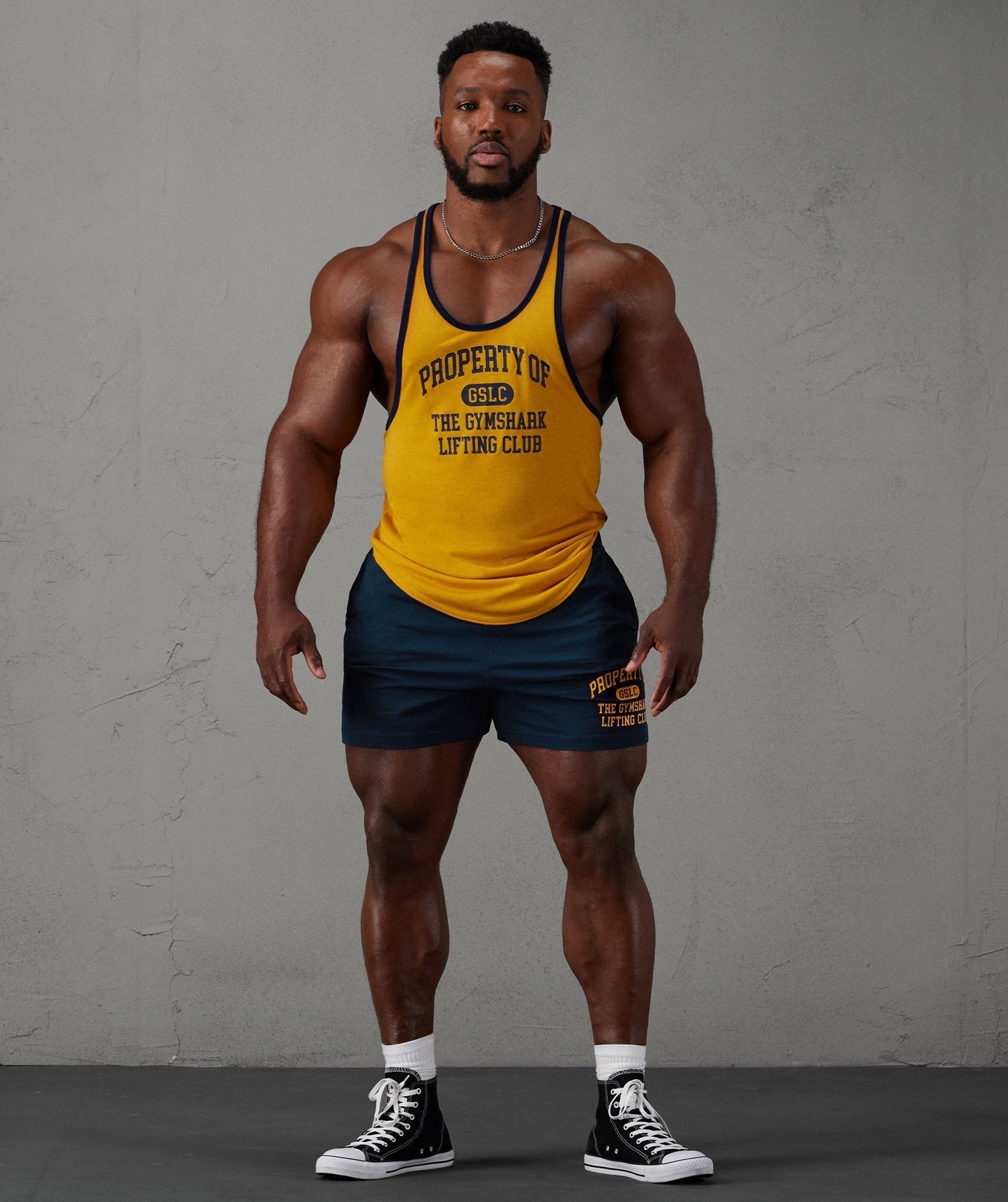 Gymshark Property Of Stringer - Burnt Yellow