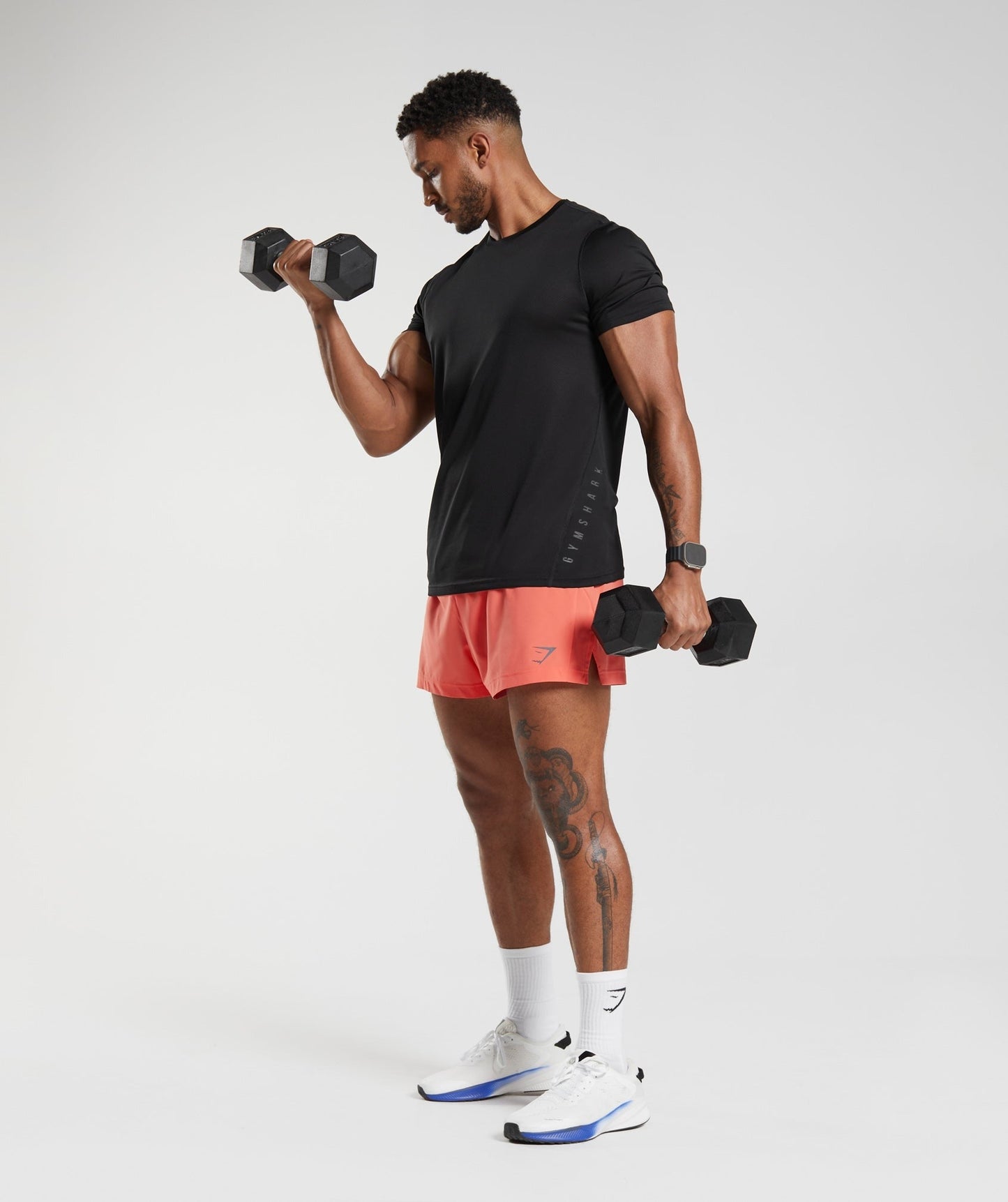 Gymshark Sport Run 3" Short - Aerospace Orange