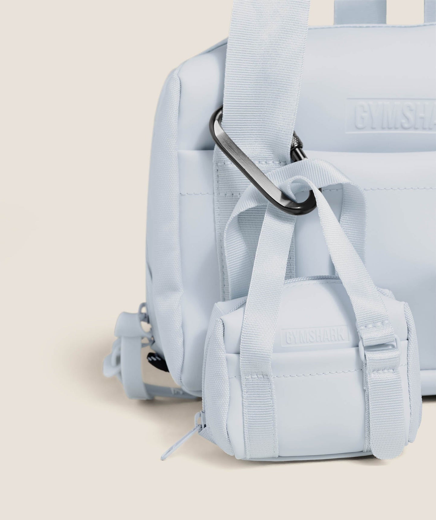 Gymshark Everyday Mini Holdall Keychain - Smoke Blue