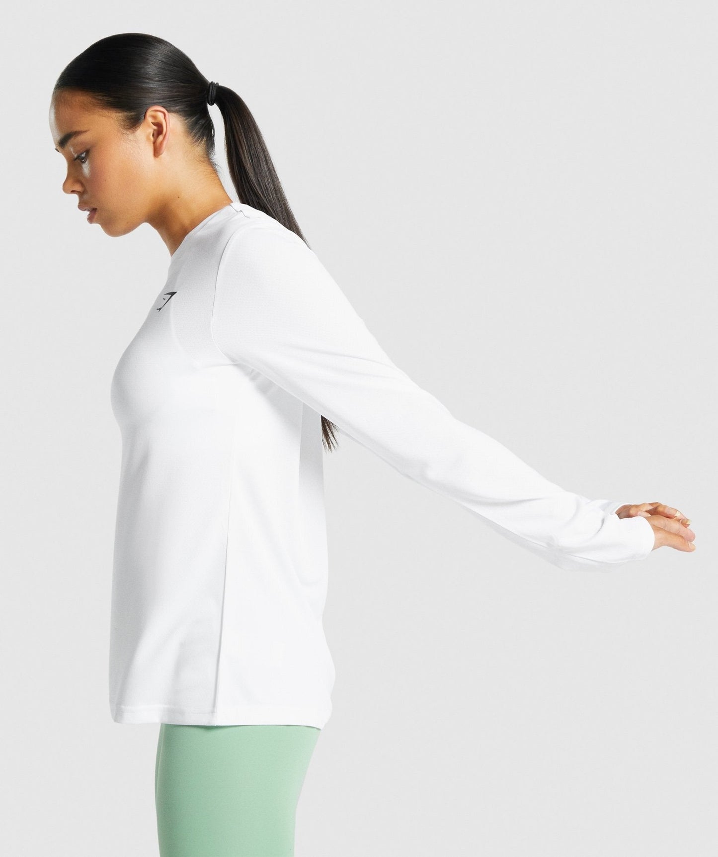 Gymshark Training Long Sleeve T-Shirt - White