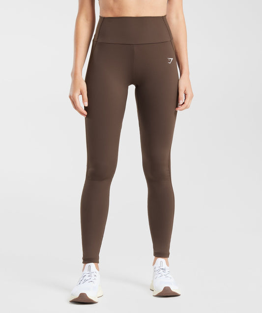 Gymshark Everyday Contour Leggings - Archive Brown