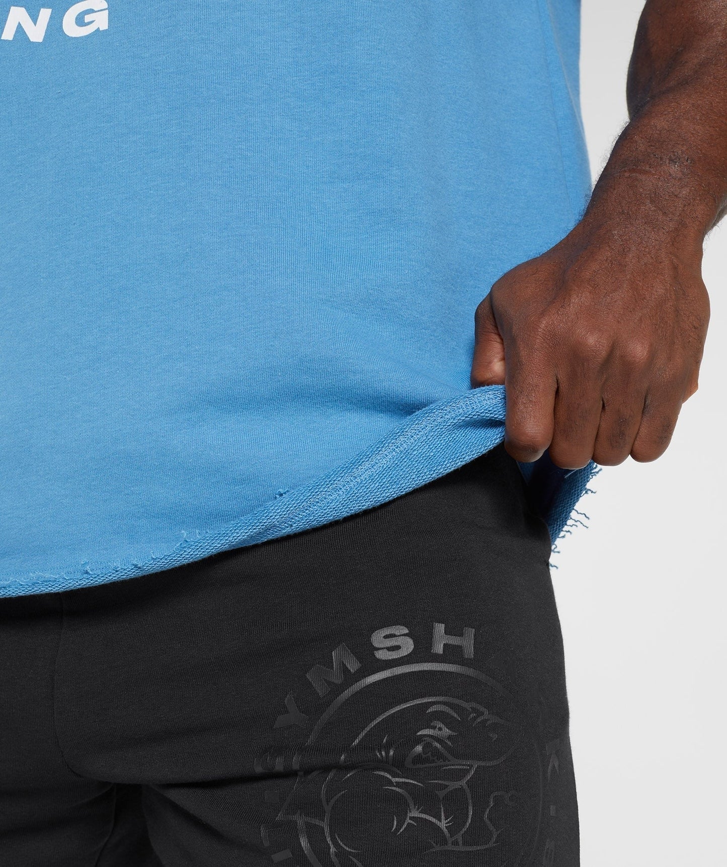 Gymshark Legacy Rag Top - Coastal Blue