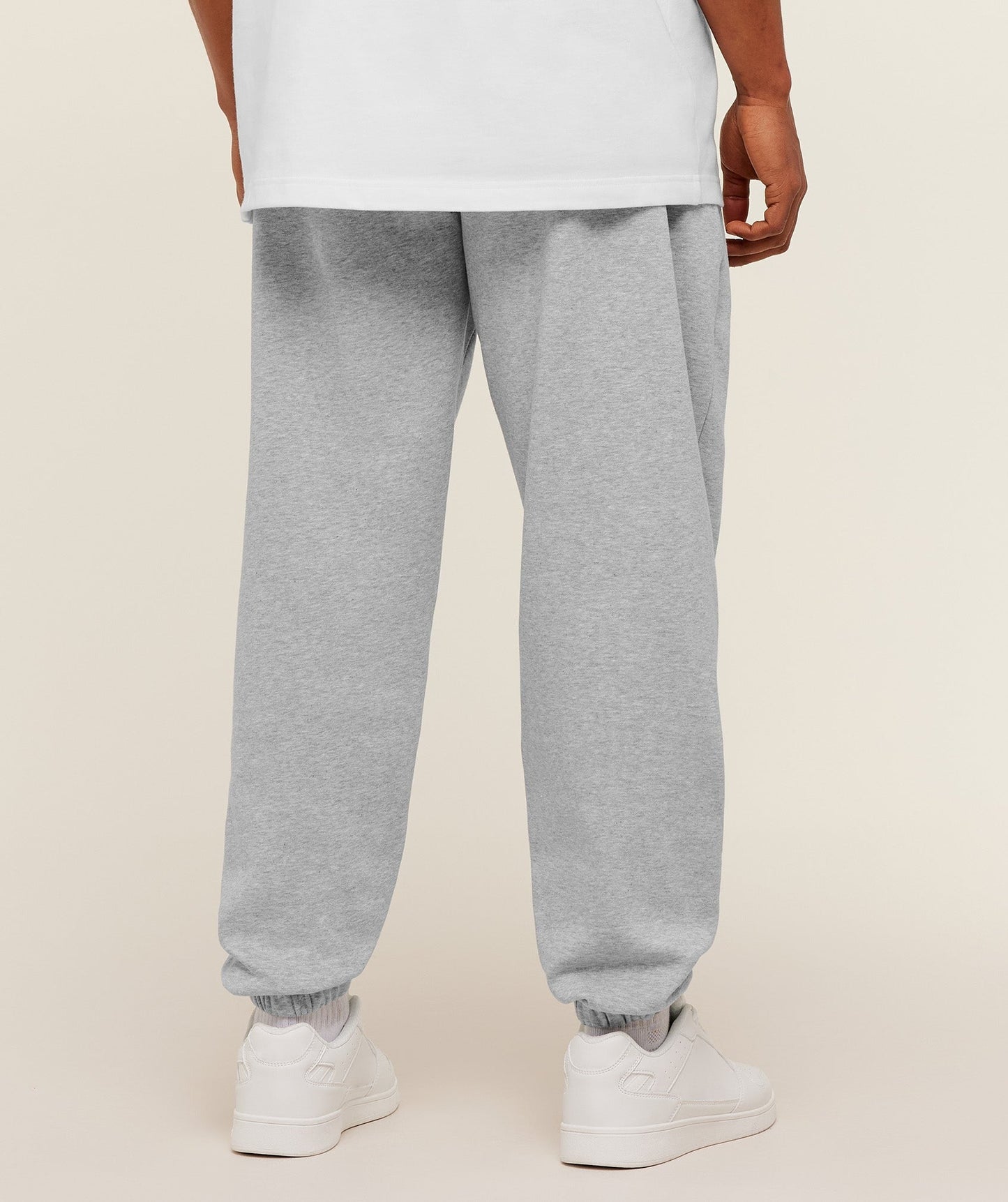 Gymshark 12 Graphic Joggers - Light Grey Core Marl