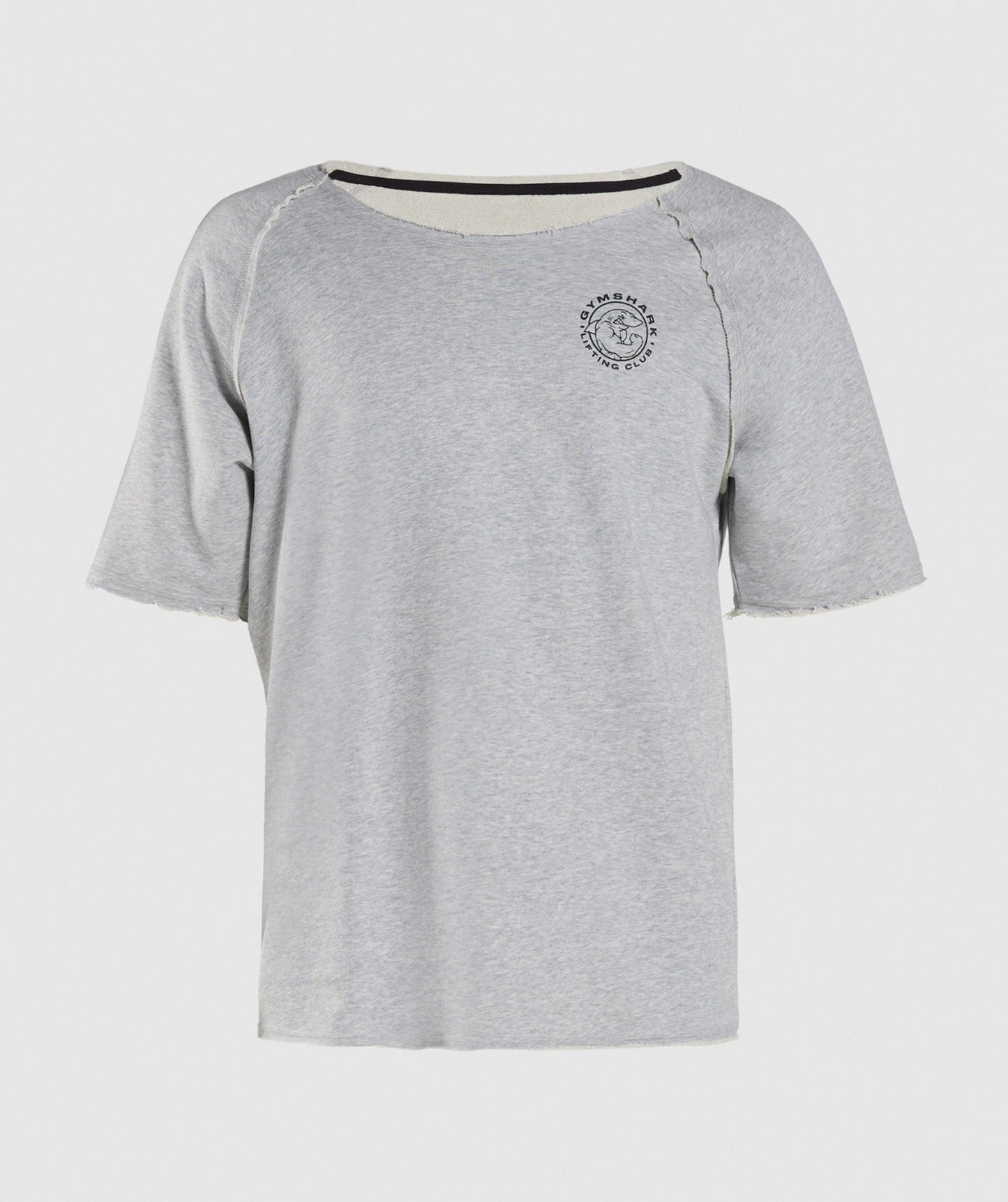 Gymshark Legacy Rag Top - Light Grey Marl