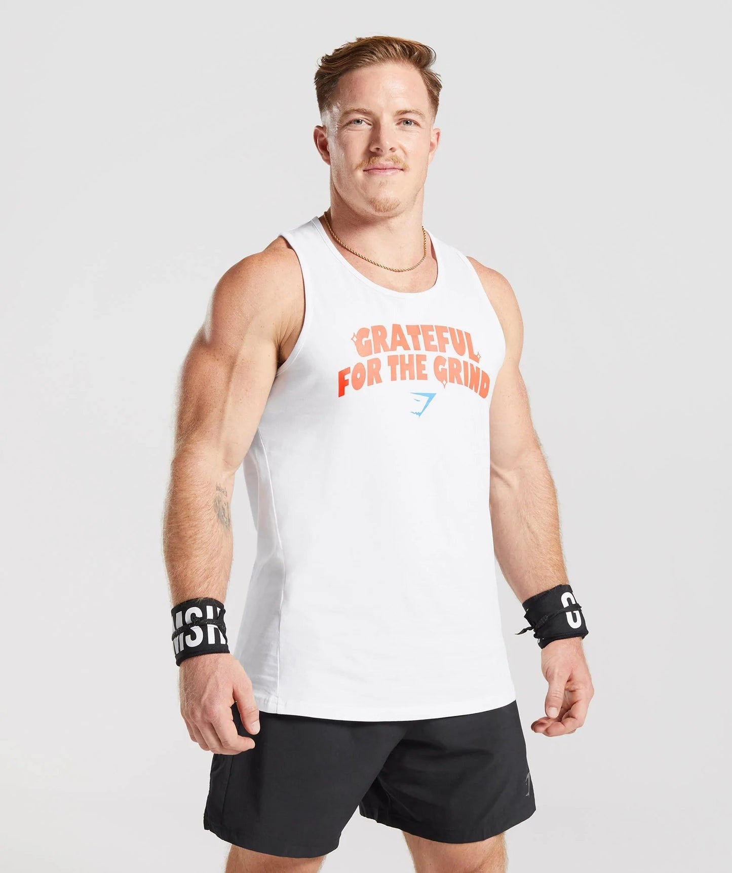 Gymshark Noah Ohlsen Sun Tank - White