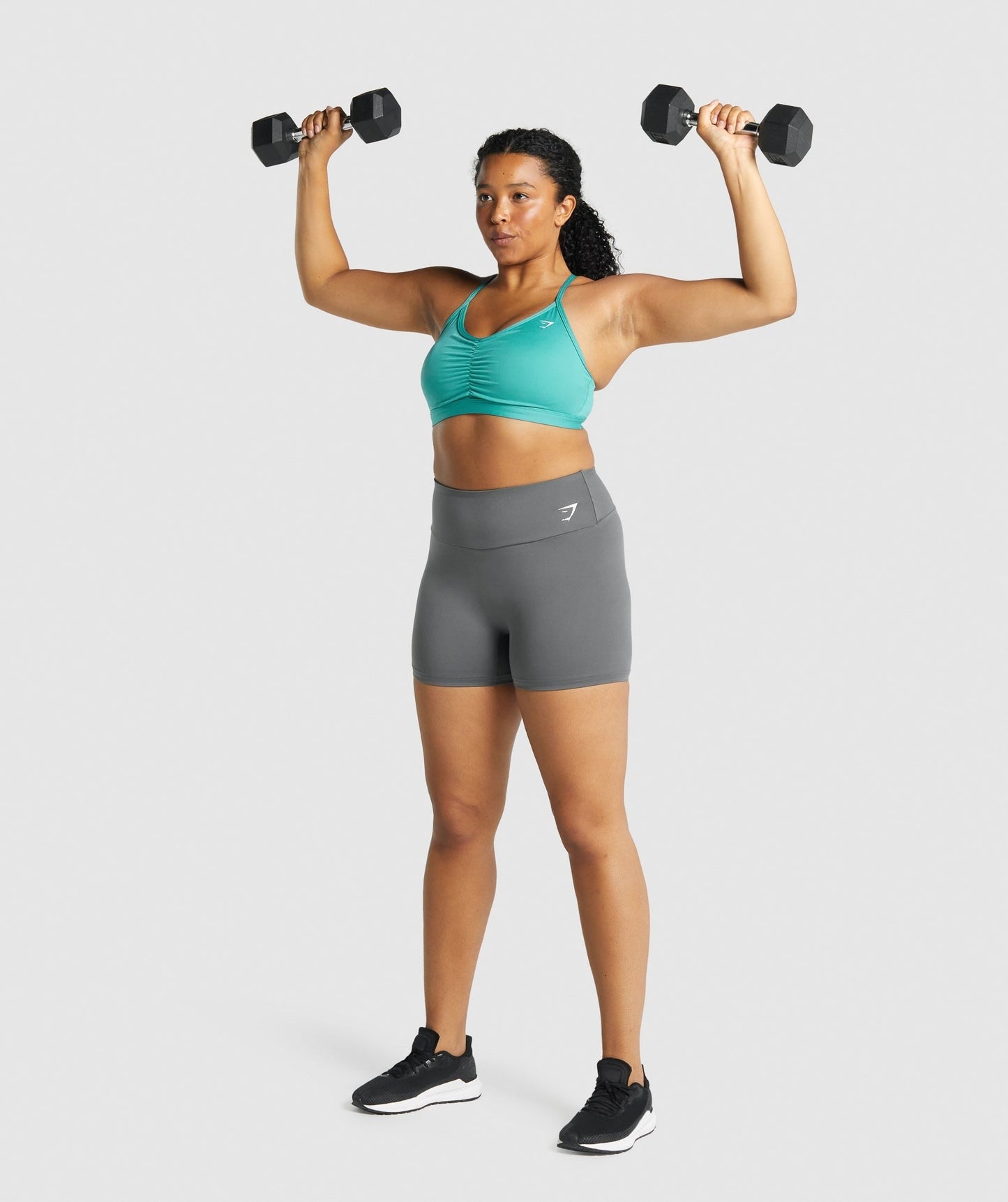 Gymshark Ruched Sports Bra - Teal