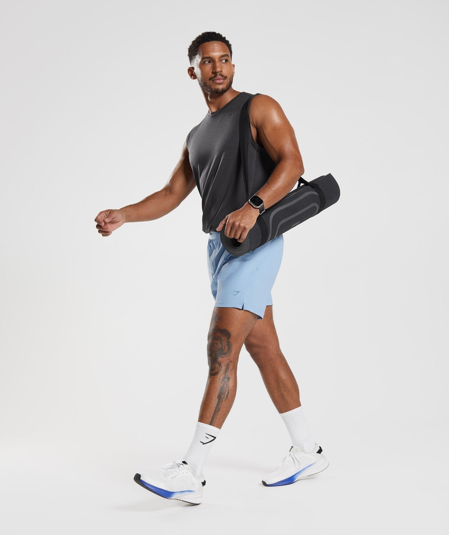 Gymshark Hybrid 6" Shorts - Ozone Blue