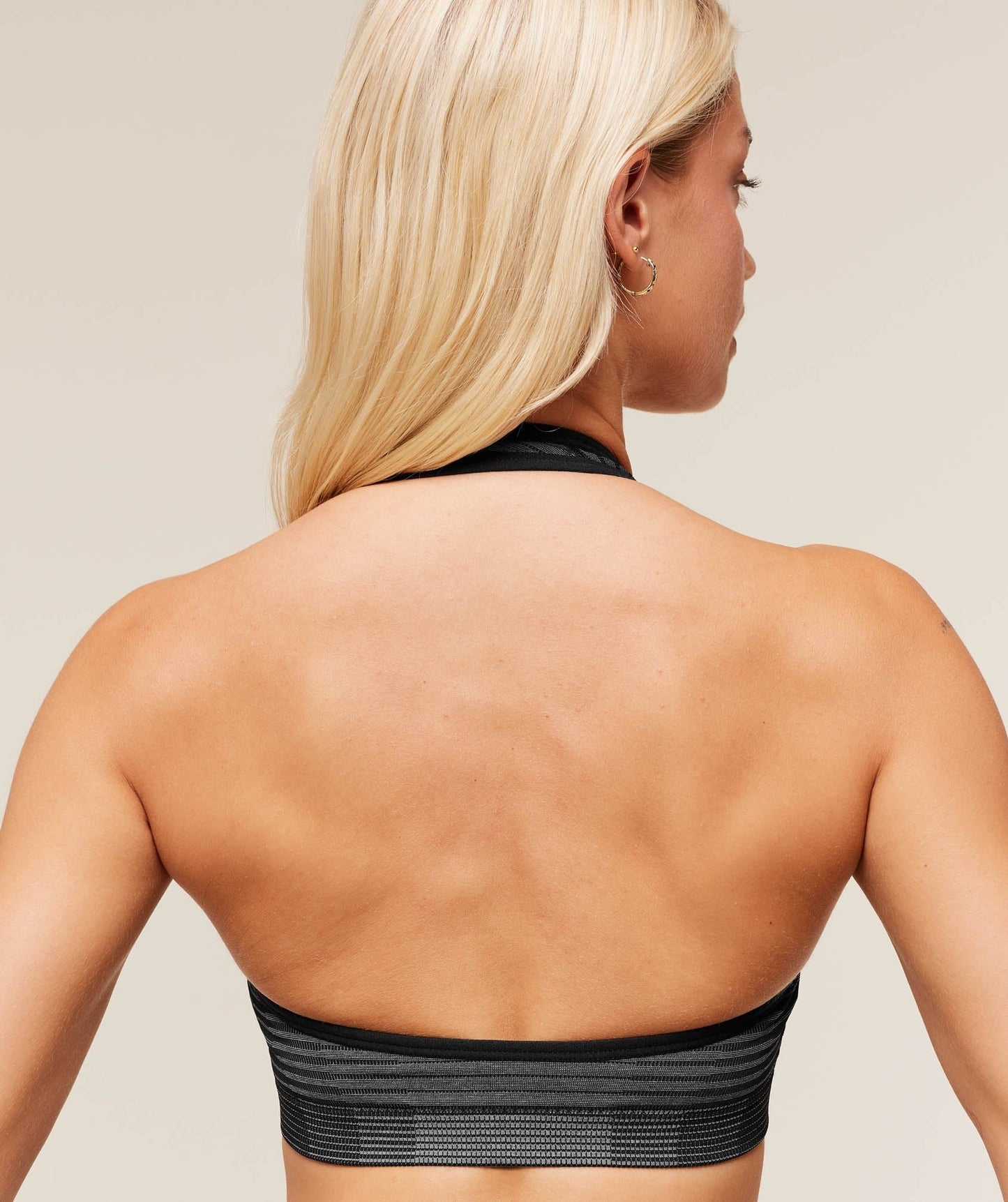Gymshark Sport Seamless Sports Bra - Grey/Black