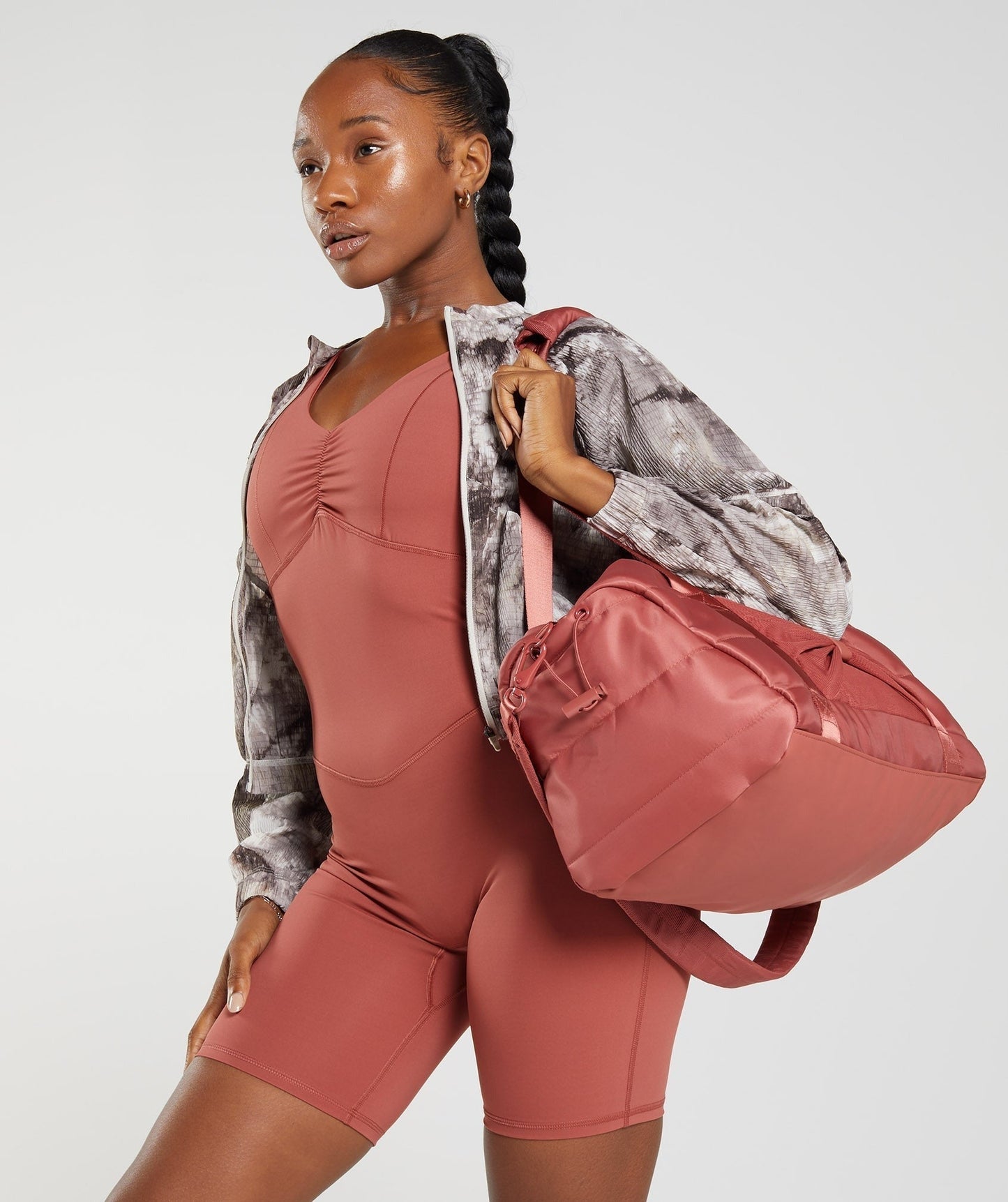 Gymshark Elevate All In One - Rose Brown