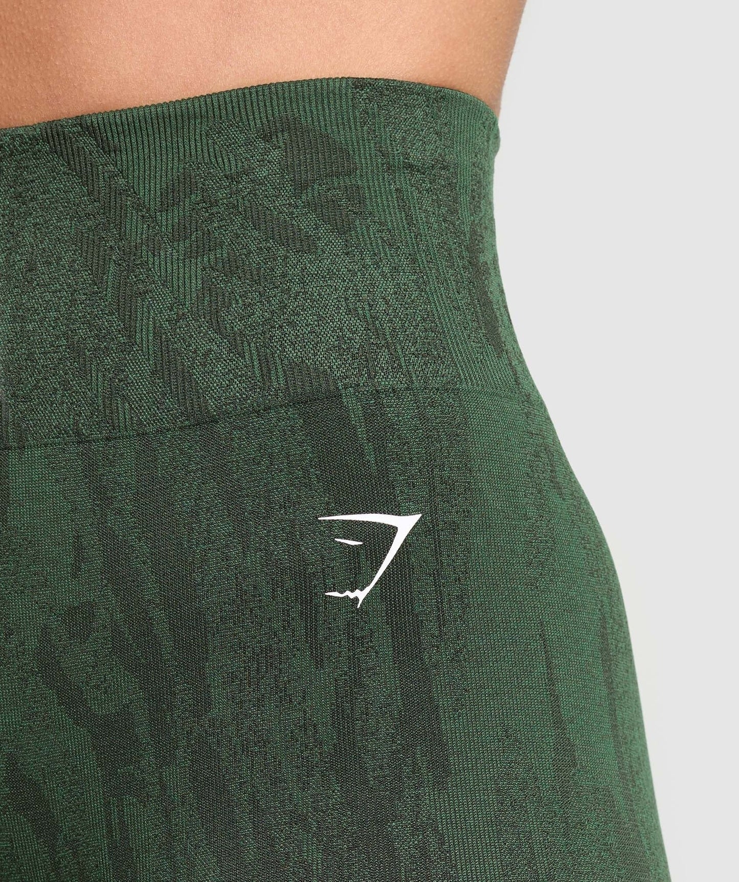 Gymshark Adapt Camo Seamless Leggings - Green
