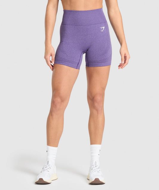 Gymshark Vital Seamless Shorts - Functional Purple Marl