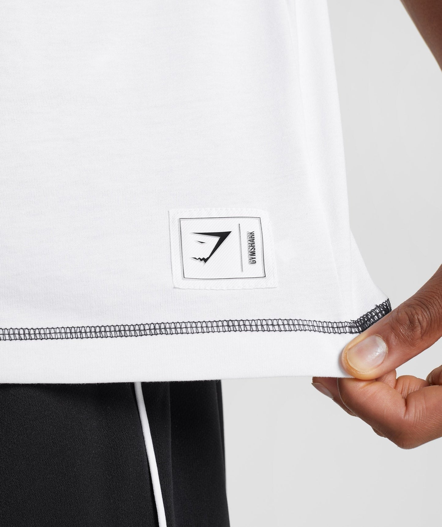 Gymshark Recess T-Shirt - White/Black