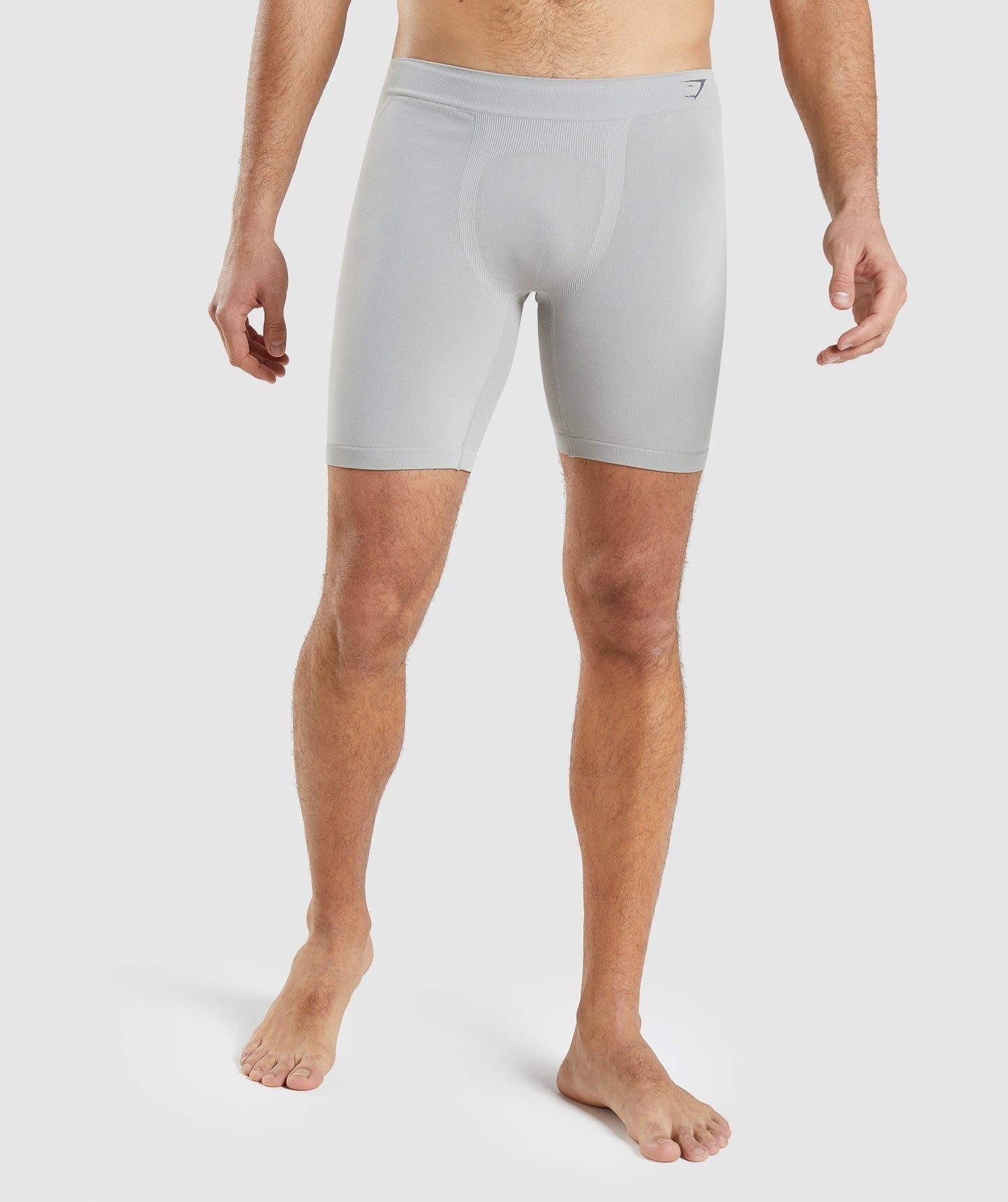Gymshark Hybrid Boxer - Taupe Grey/Onyx Grey