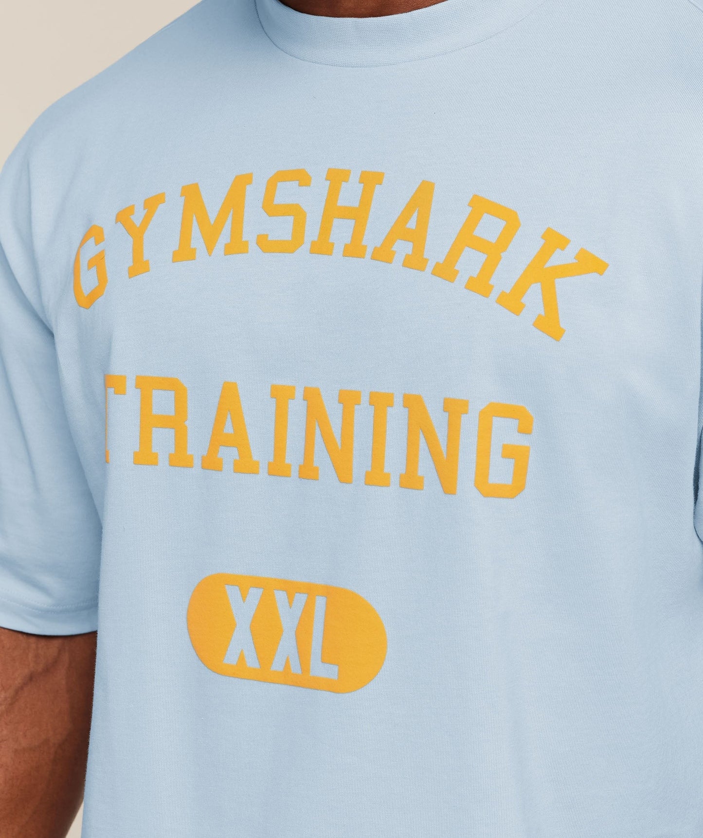 Gymshark Training Graphic T-Shirt - Chilled Blue