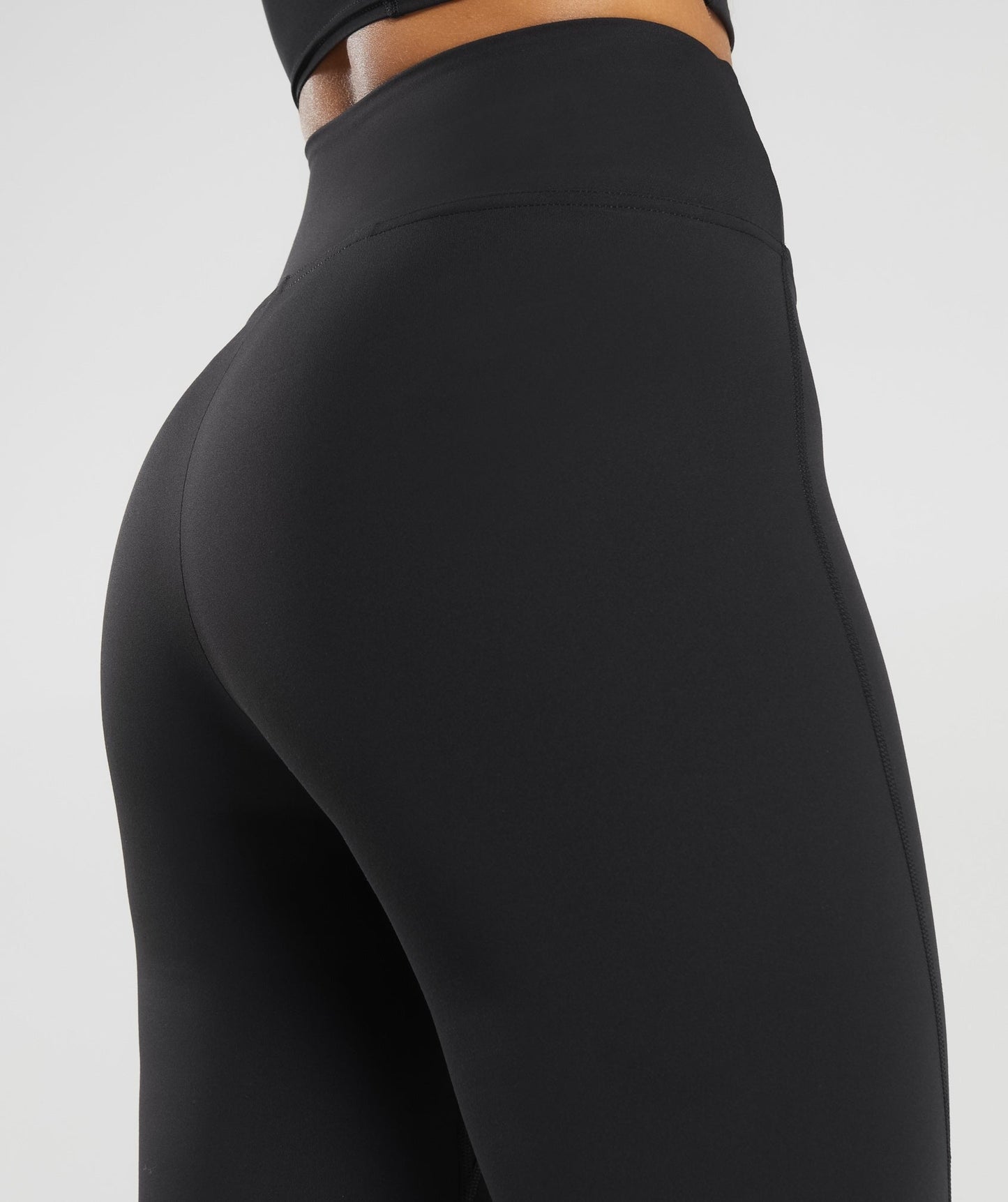 Gymshark Crossover Flared Regular Leggings - Black