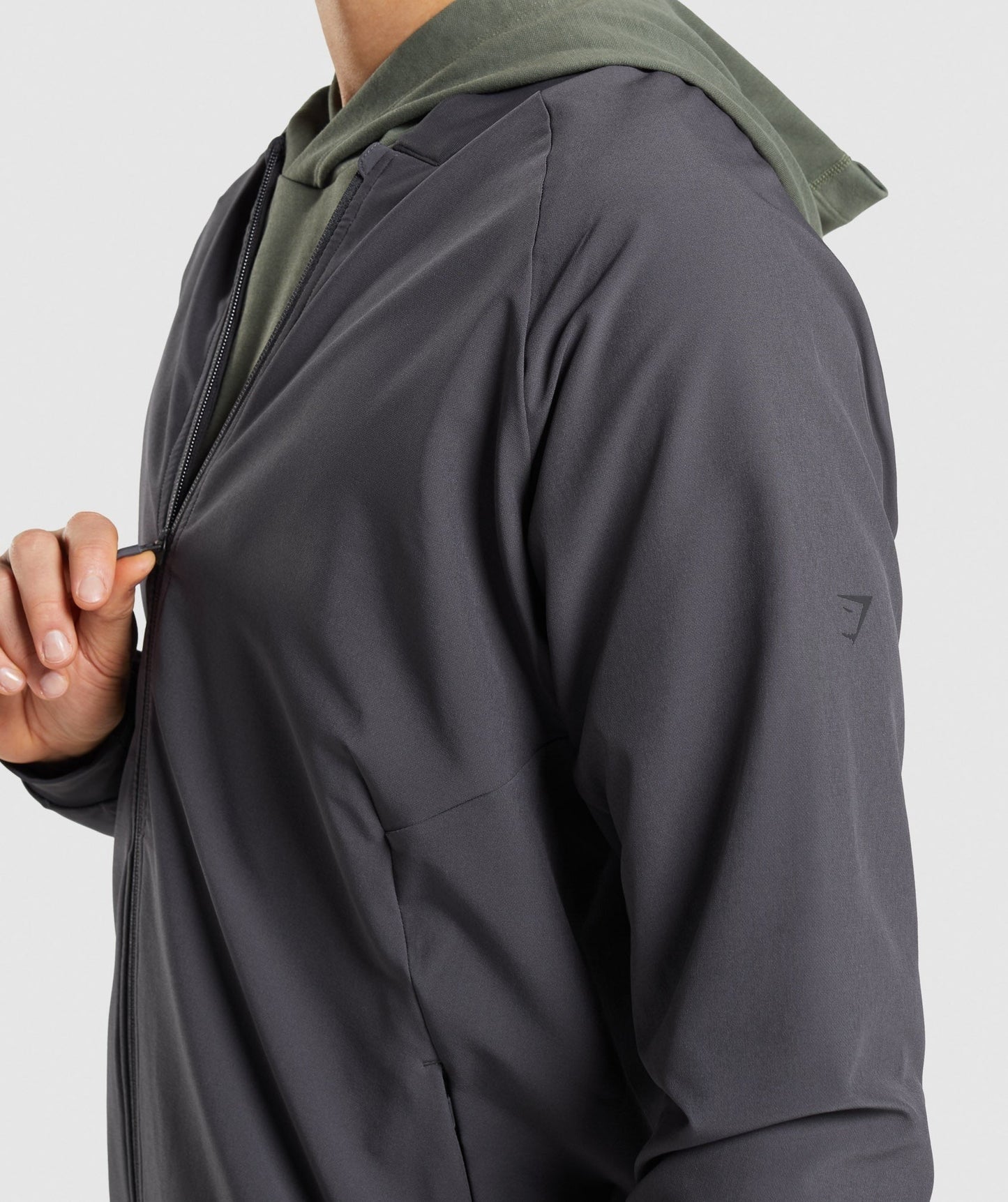 Gymshark Studio Jacket - Onyx Grey
