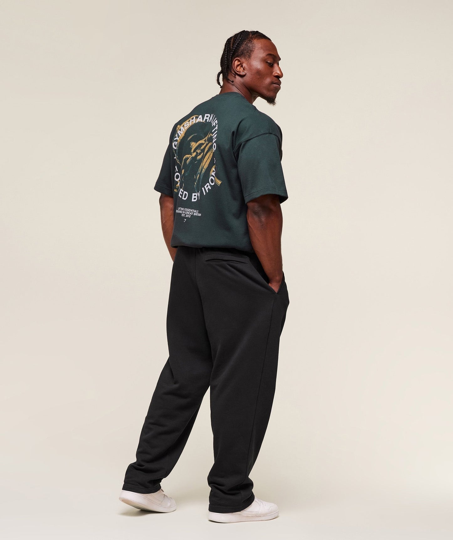 Gymshark Forged By Iron T-Shirt - Darkest Teal