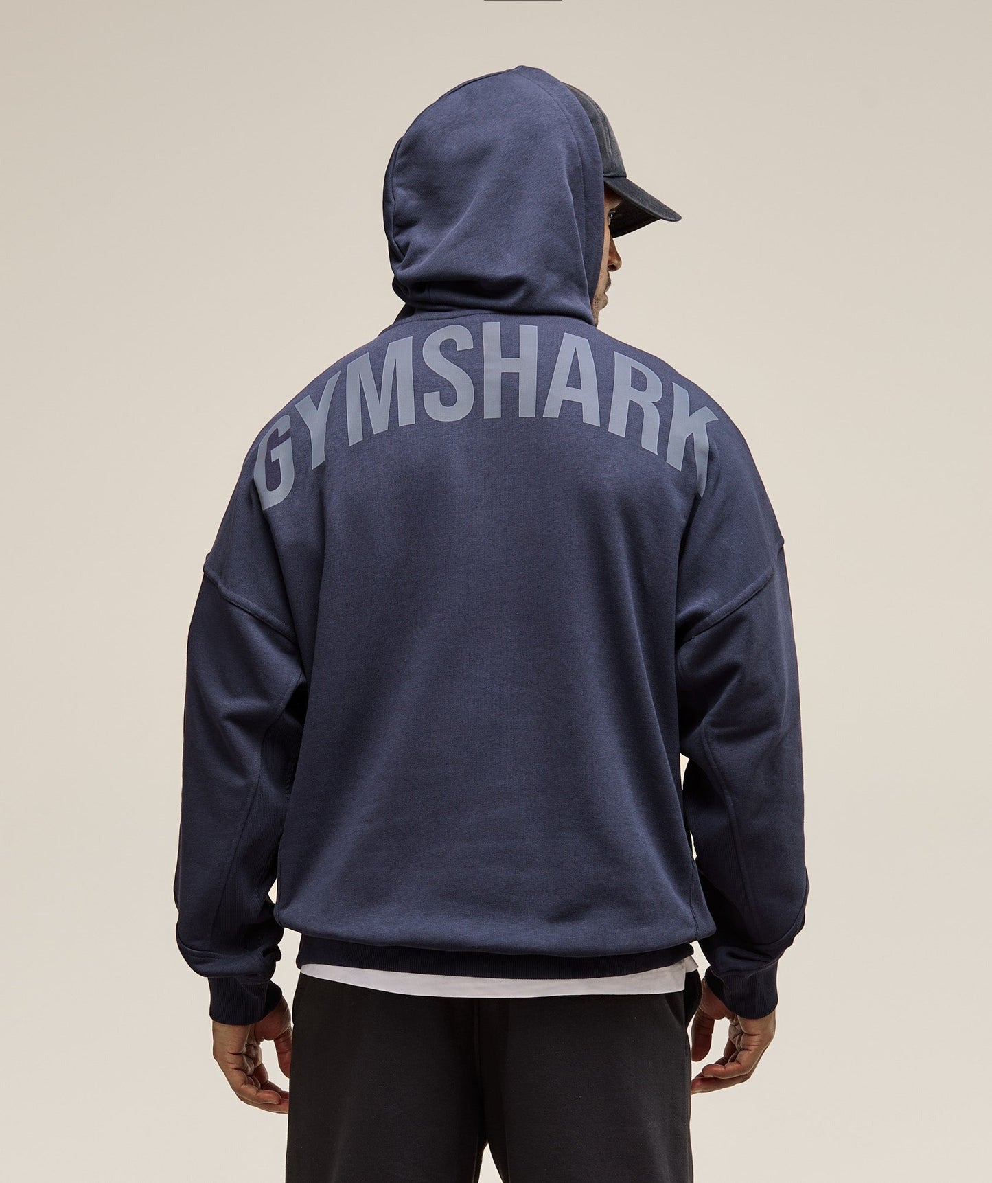 Gymshark Power Hoodie - Heavy Blue