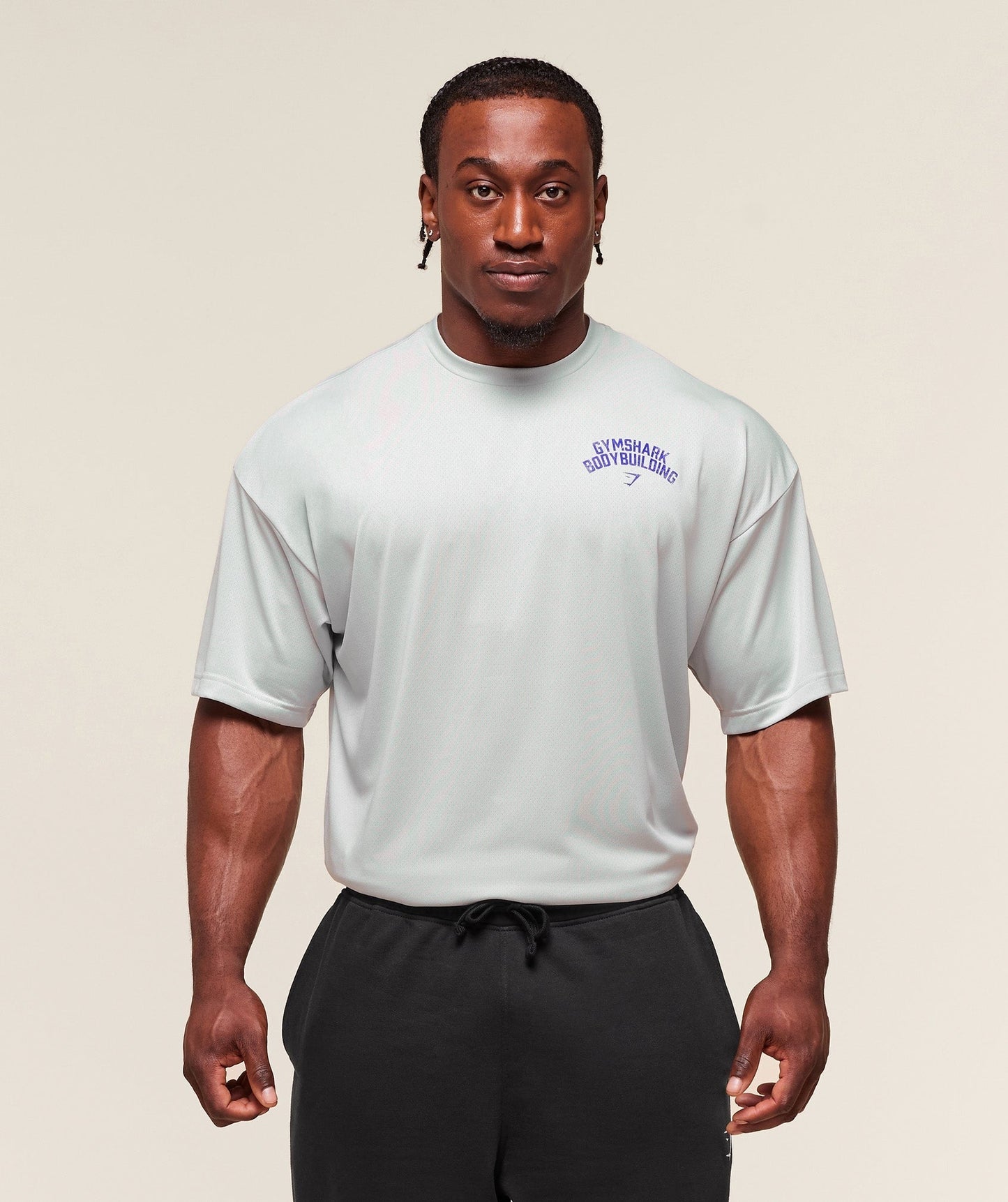 Gymshark Olympic Bar T-Shirt - Metal Grey
