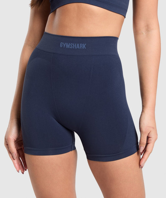 Gymshark Seamless Boxer - Heavy Blue