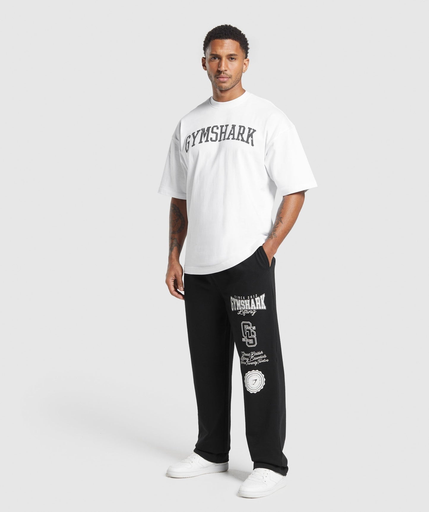 Gymshark Lifting Essentials Straight Leg Pant - Black